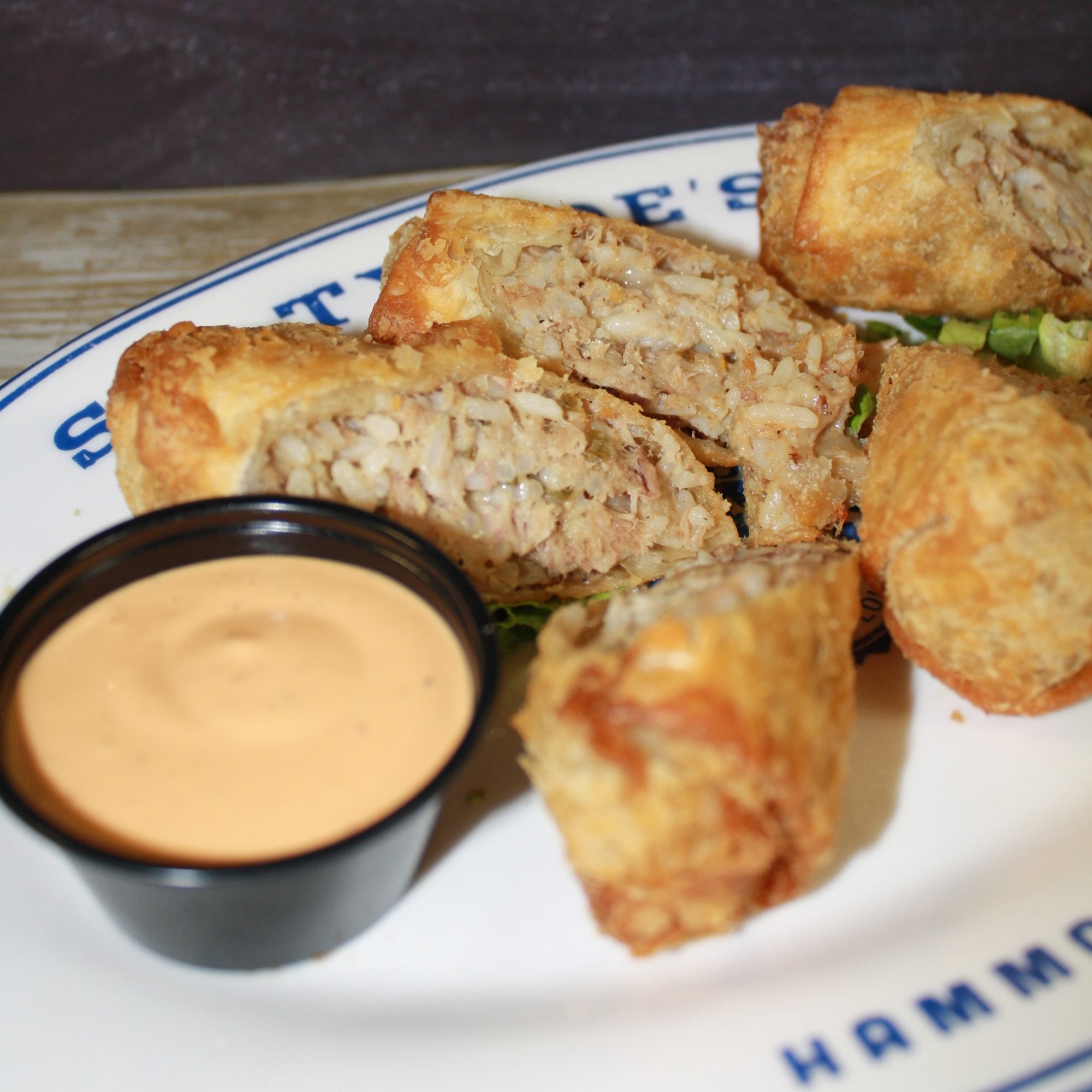 Boudin Eggrolls