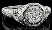 Images Heirloom Engagement Rings