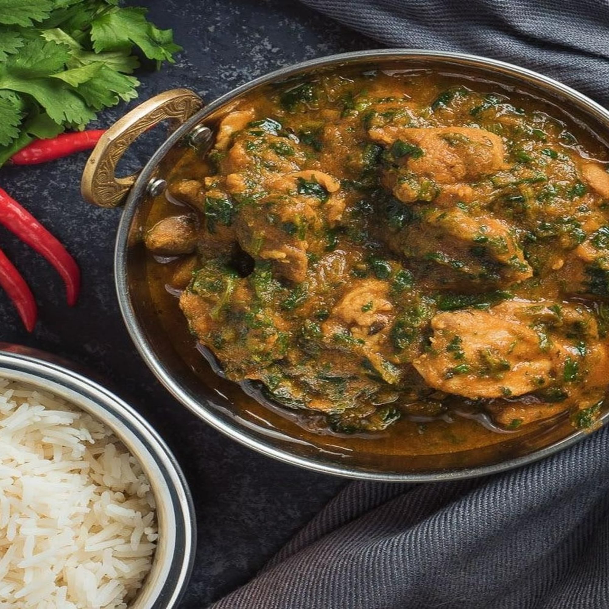 Chicken Saag (GF, NF, DF)