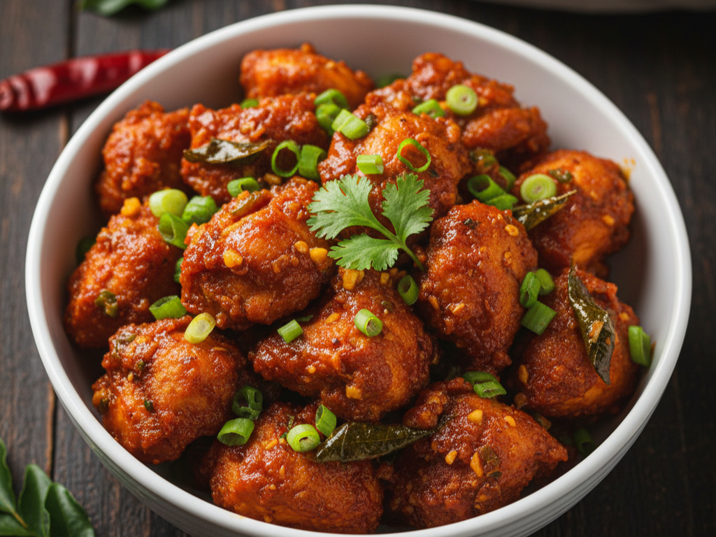 Chicken Manchurian (NF, DF)