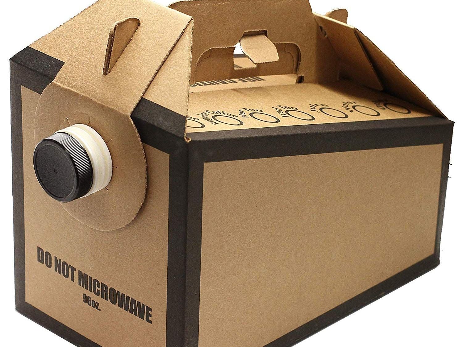 COFFEE BOX (96oz + CUPS/CREAMER/SUGARS)