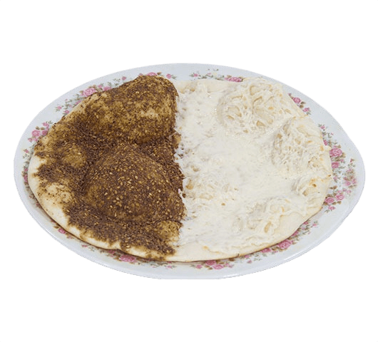 Zaatar with Jebneh