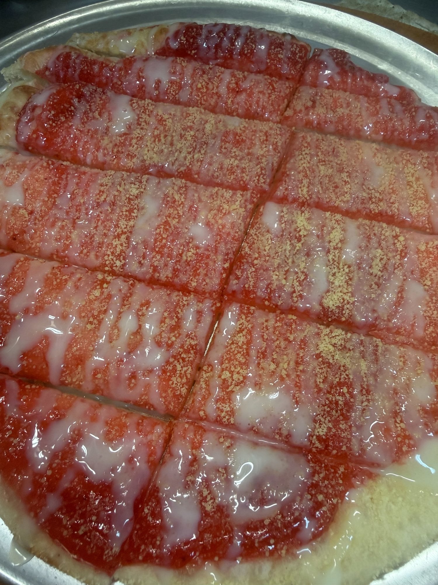 Strawberry Dessert Pizza