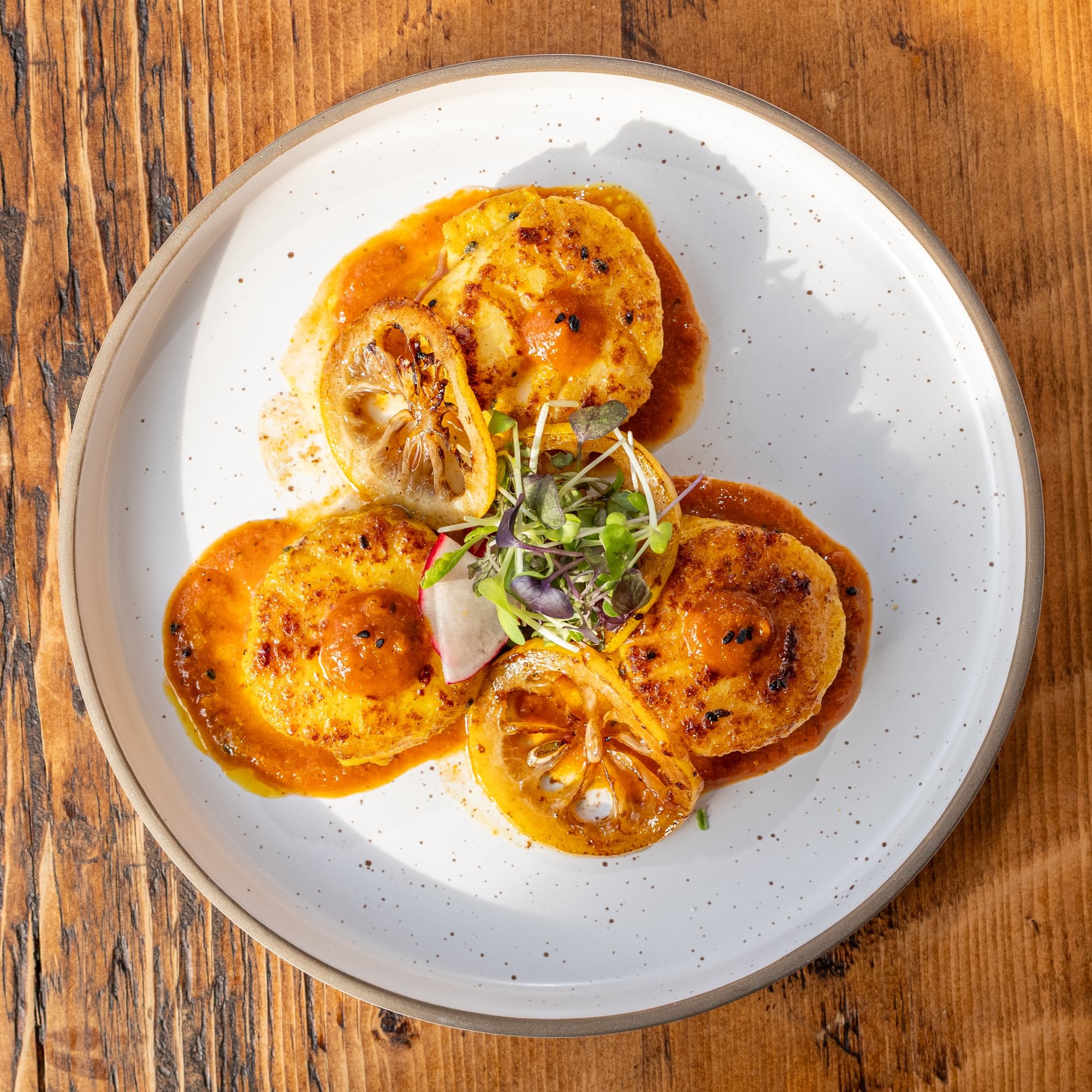 Kalonji Scallops