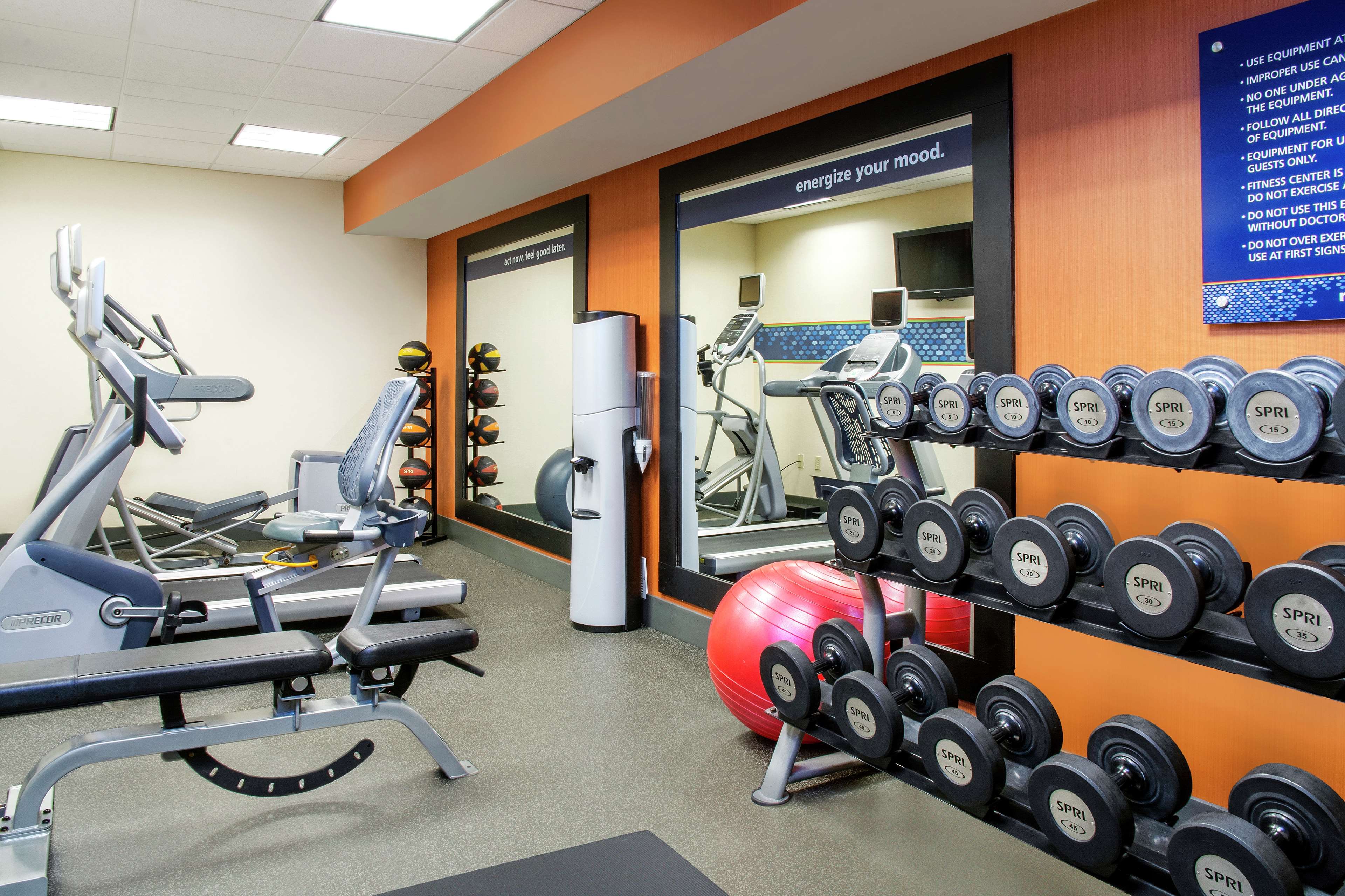 Health club  fitness center  gym