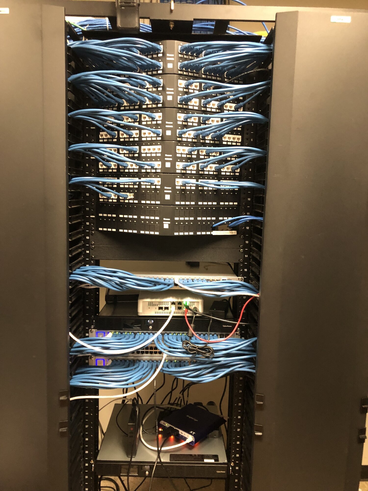Advanced Data Cabling Image