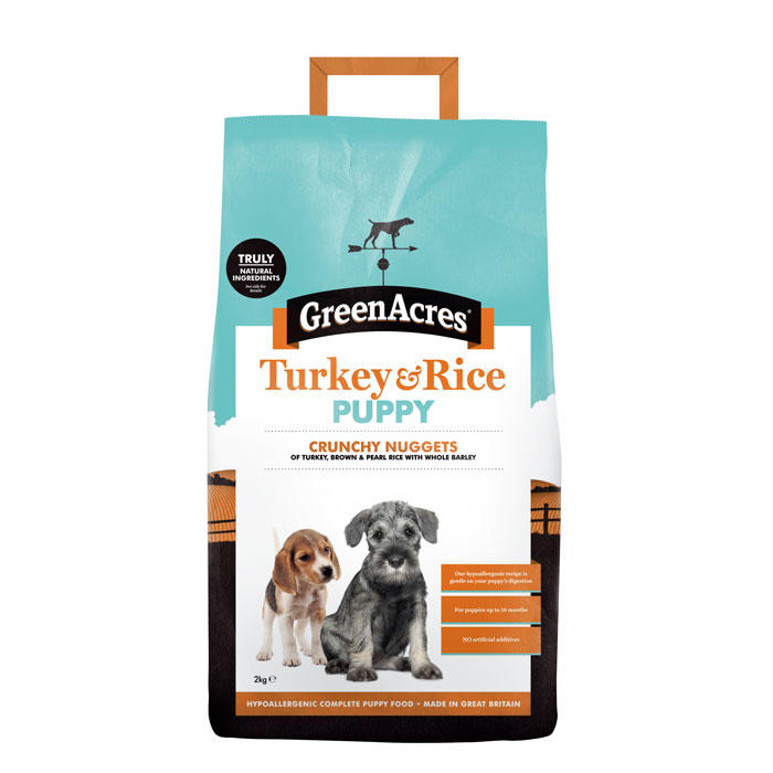 GreenAcres Puppy Turkey & Rice