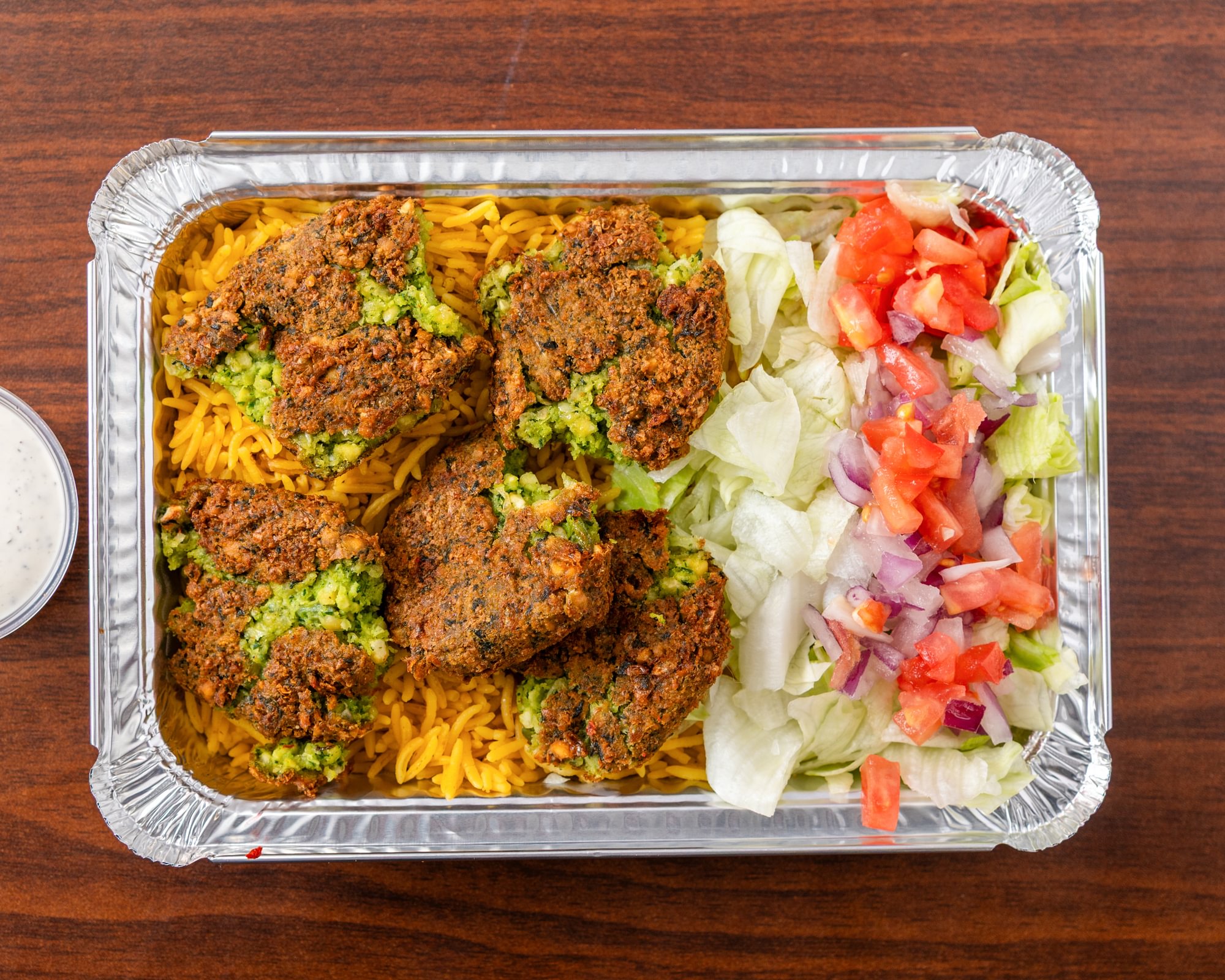 Falafel over Rice