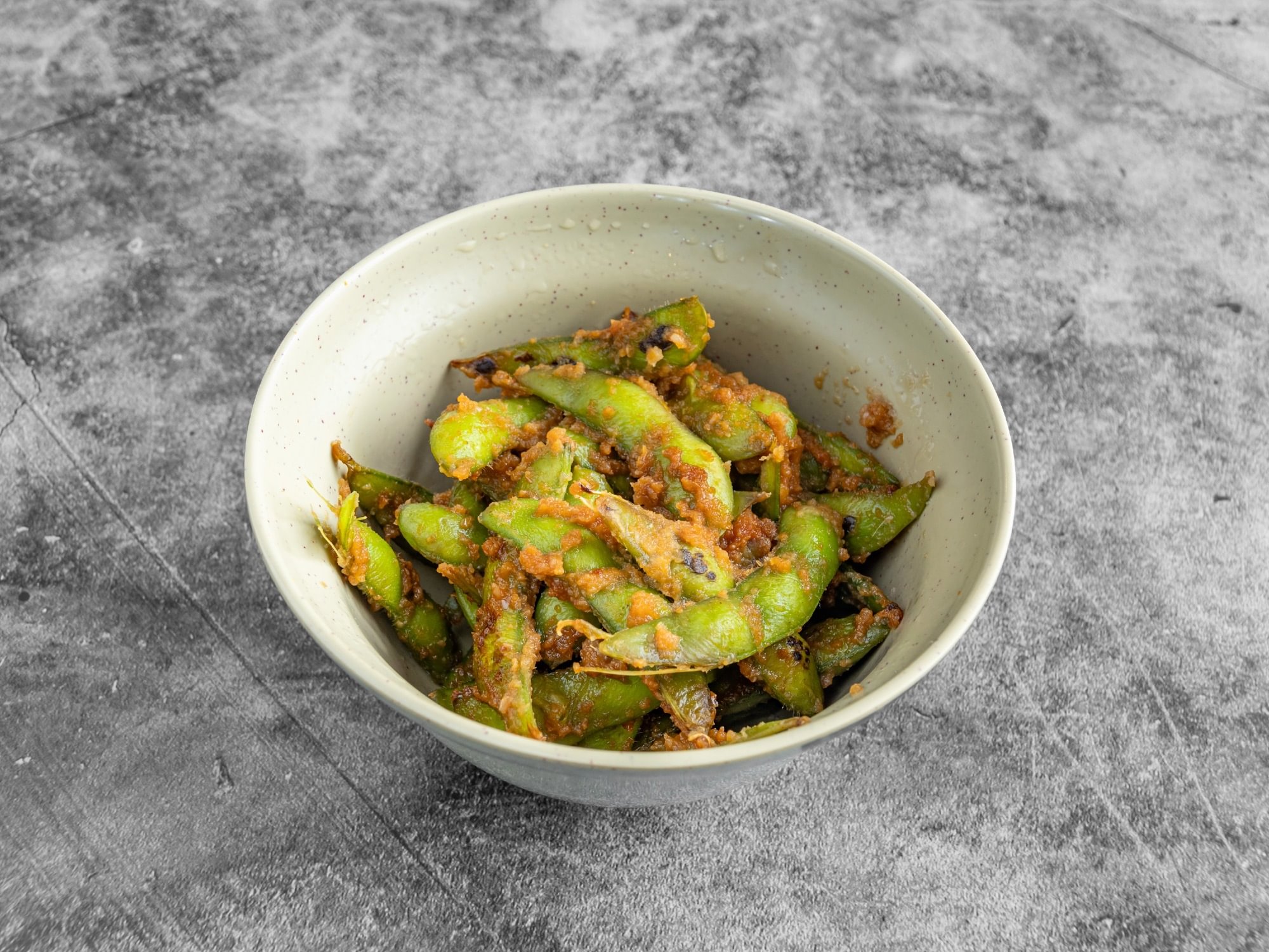 Garlic Edamame