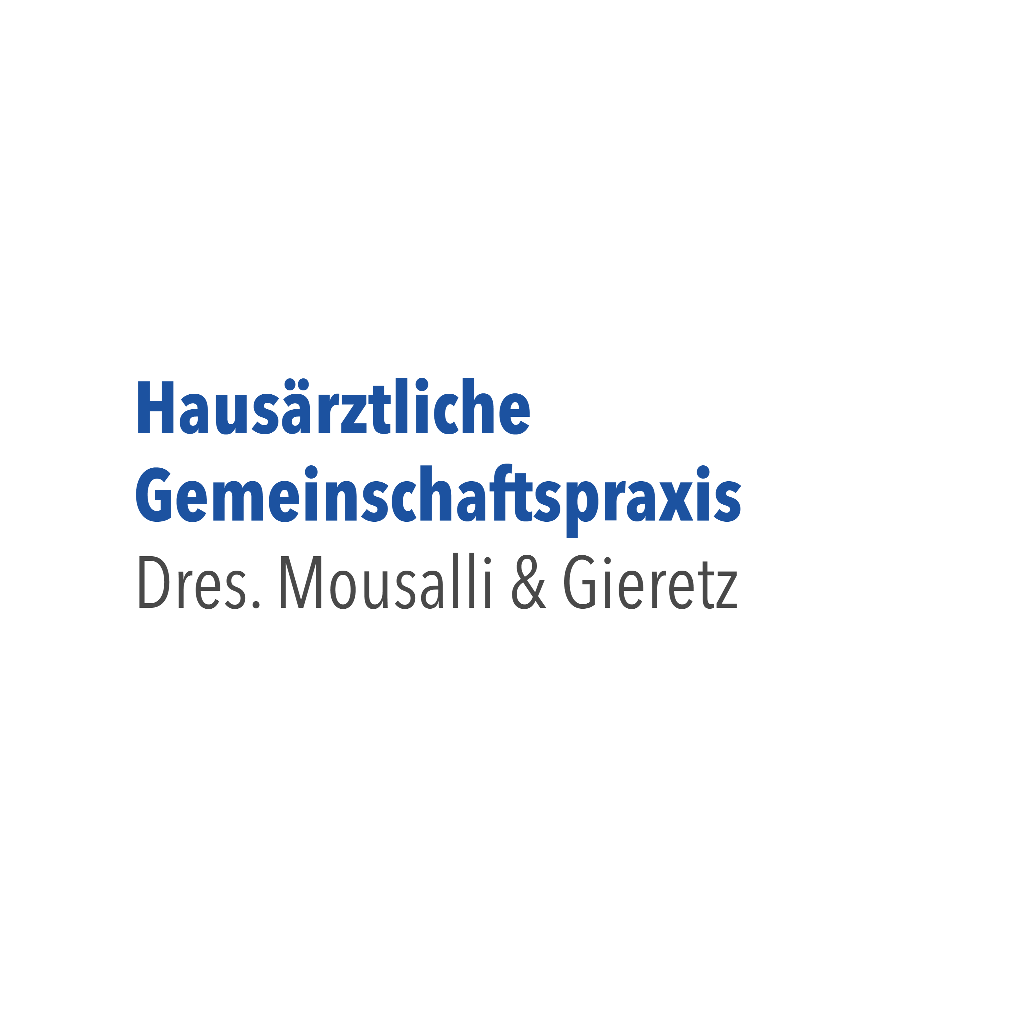 Logo von Praxis Dres. Mousalli & Gieretz  Hausärzte, Allgemeinmediziner; Internist, Kardiologen