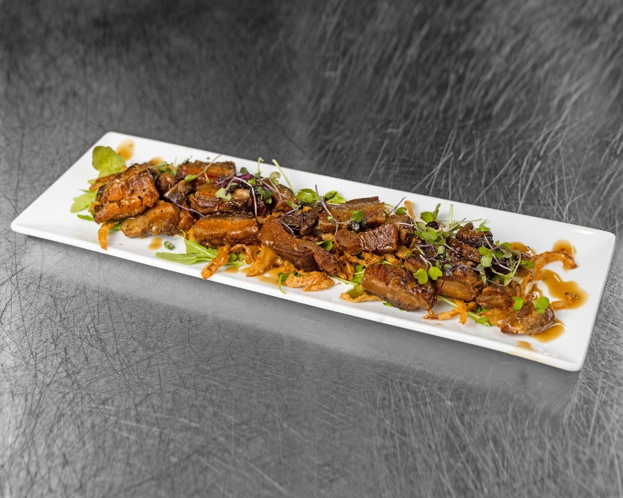 Smoked Pork Belly Bites