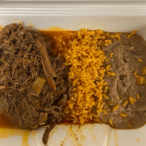 Barbacoa platter