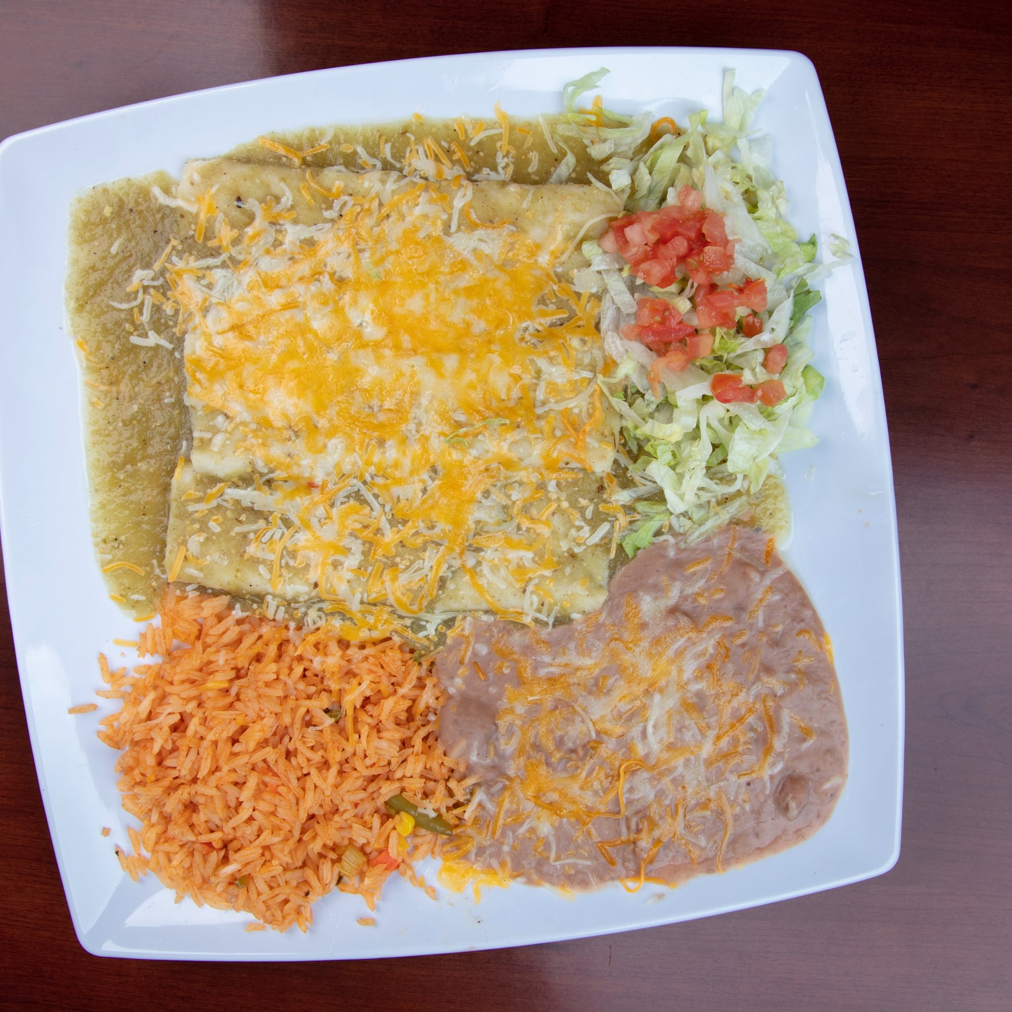 Enchiladas Verdes