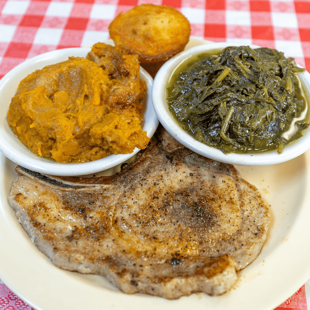 Grilled Bone-in Pork Chop