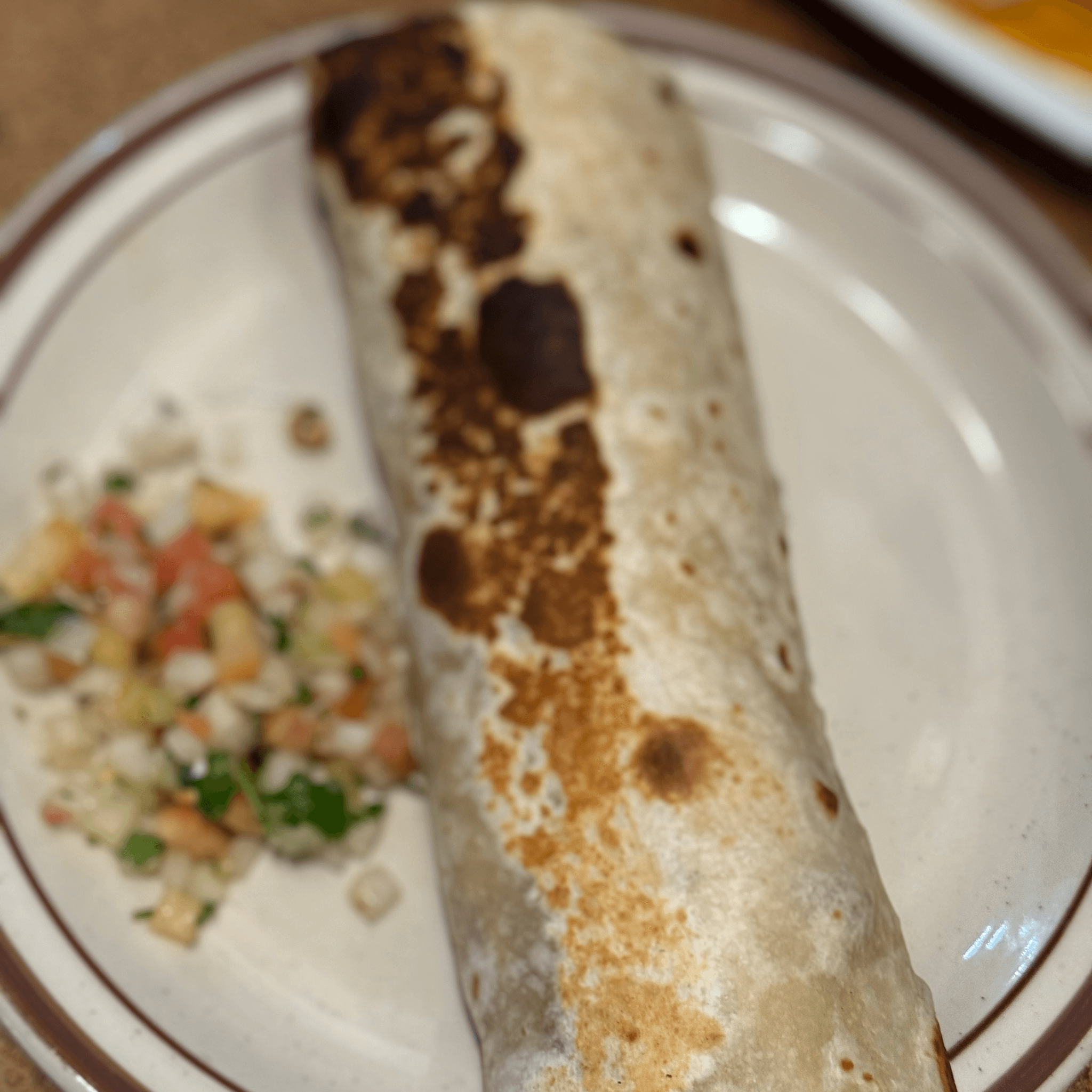 Bacon and Egg Burrito