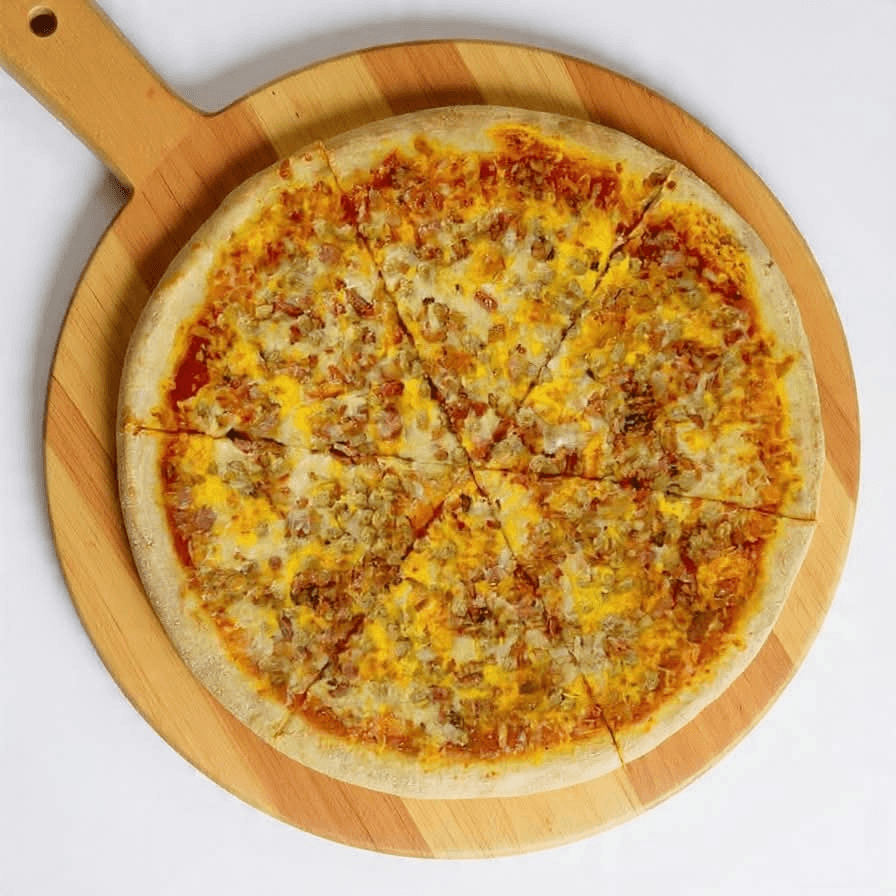 Bacon Cheeseburger Pizza