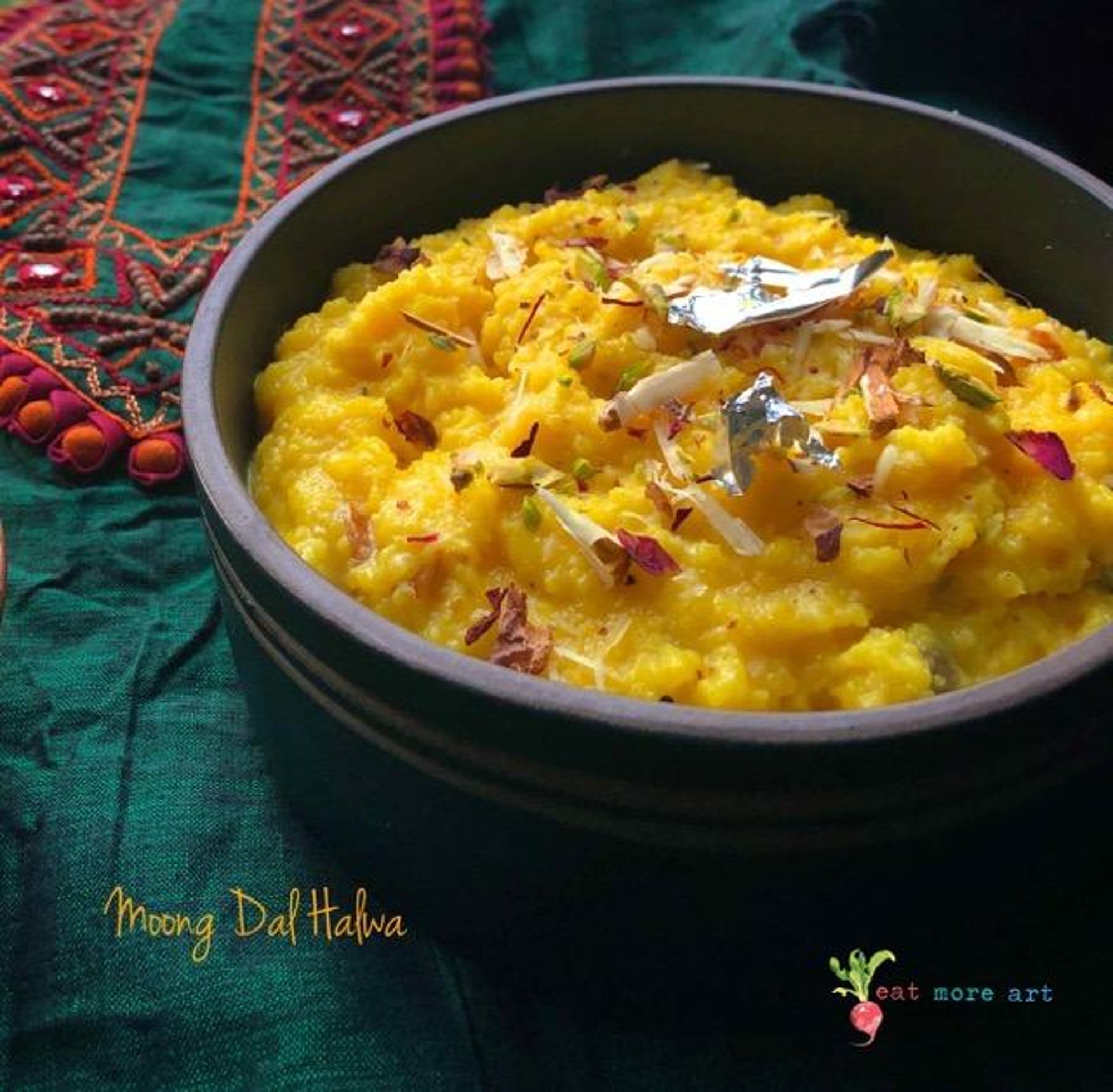 Chef Enjoy Special (Saffron Moongdal Halwa)