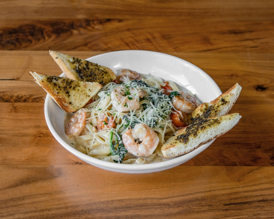 Tuscan Shrimp Fettuccine