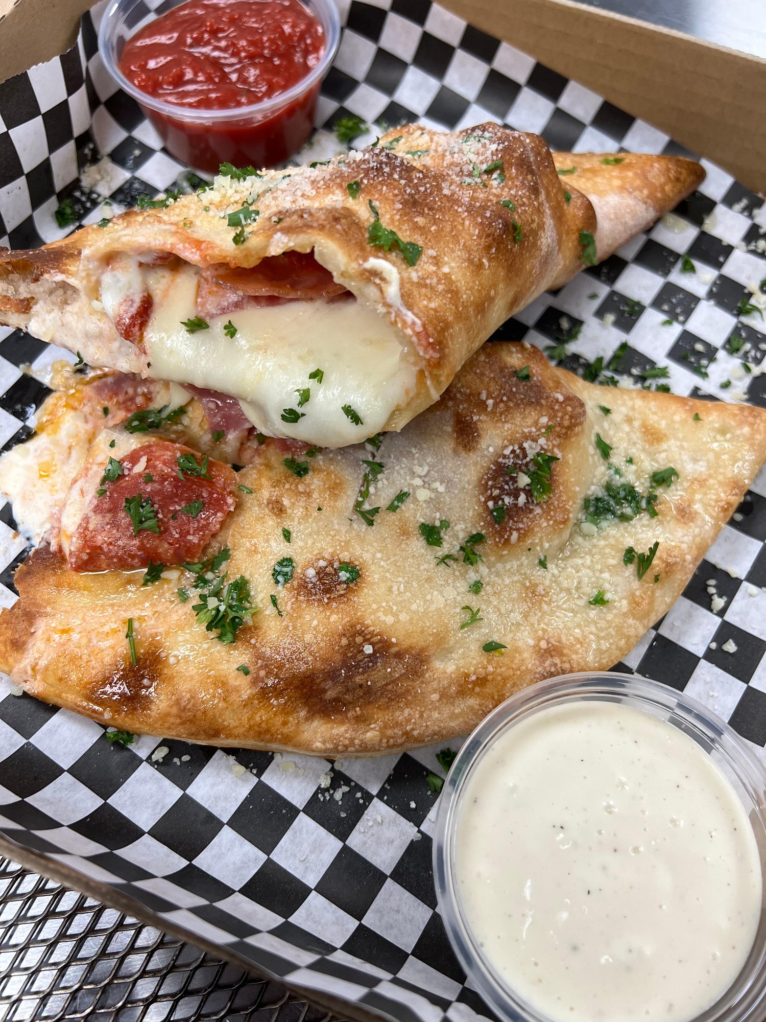 Meat Lovers Calzone