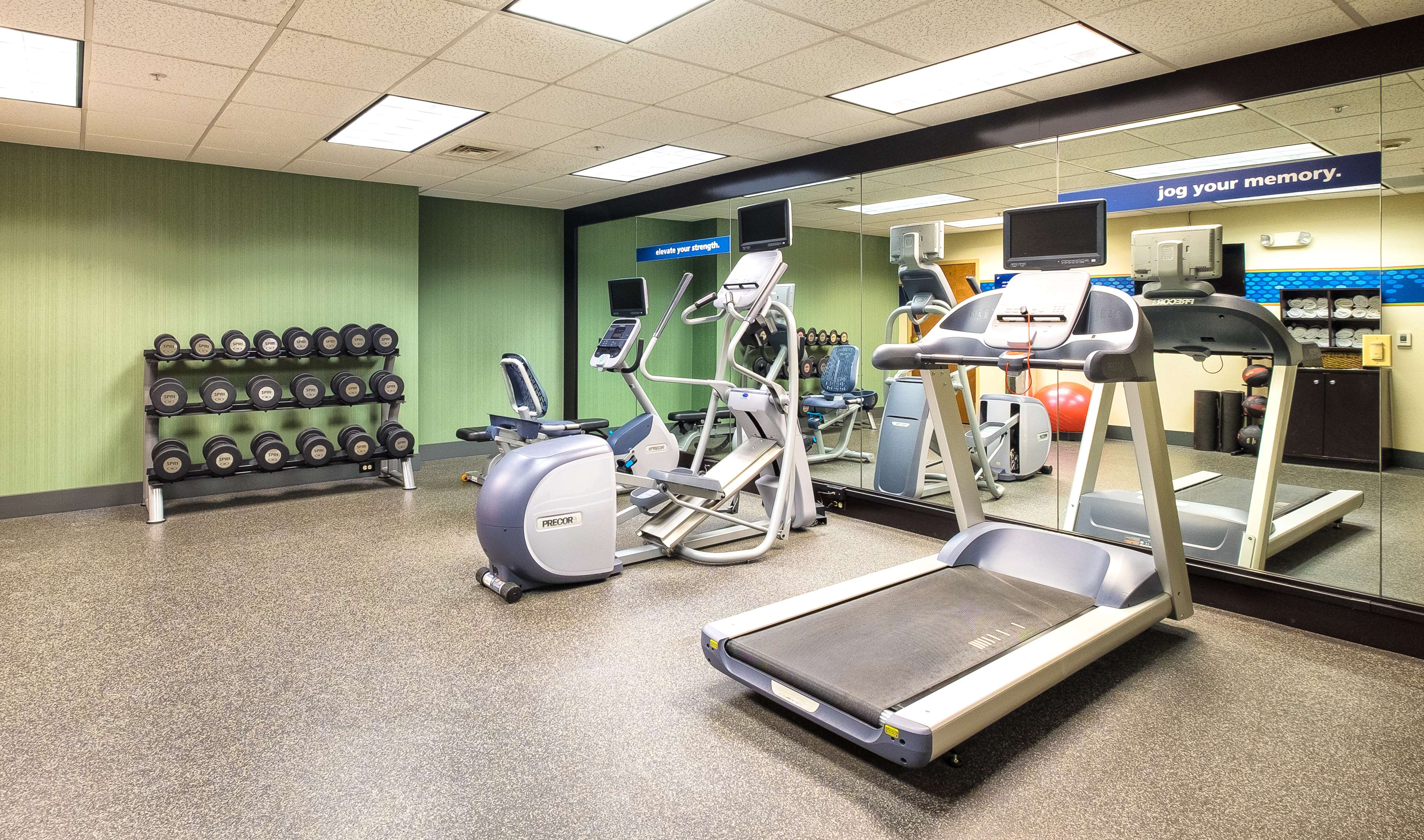 Health club  fitness center  gym