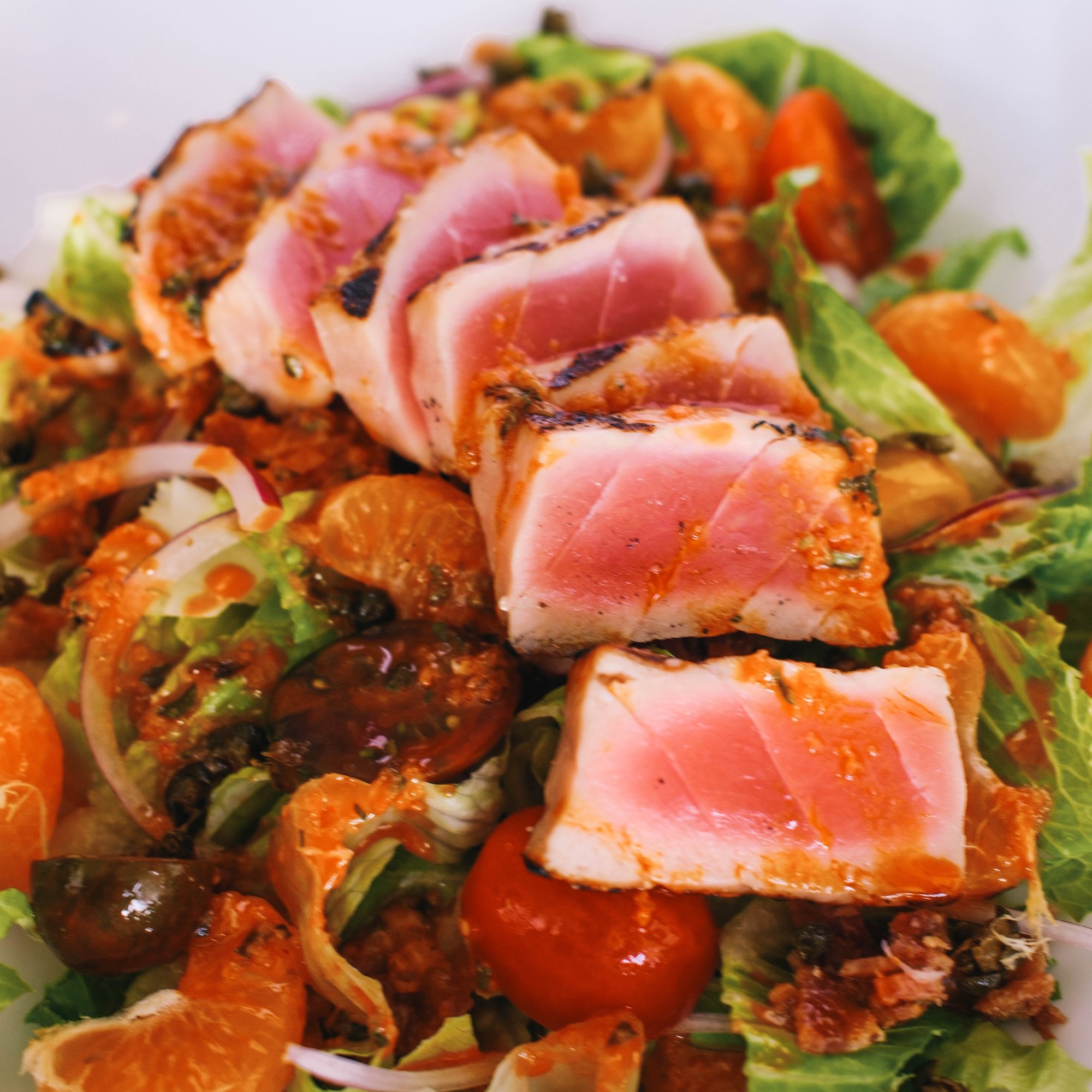 Grilled Ahi Tuna Salad