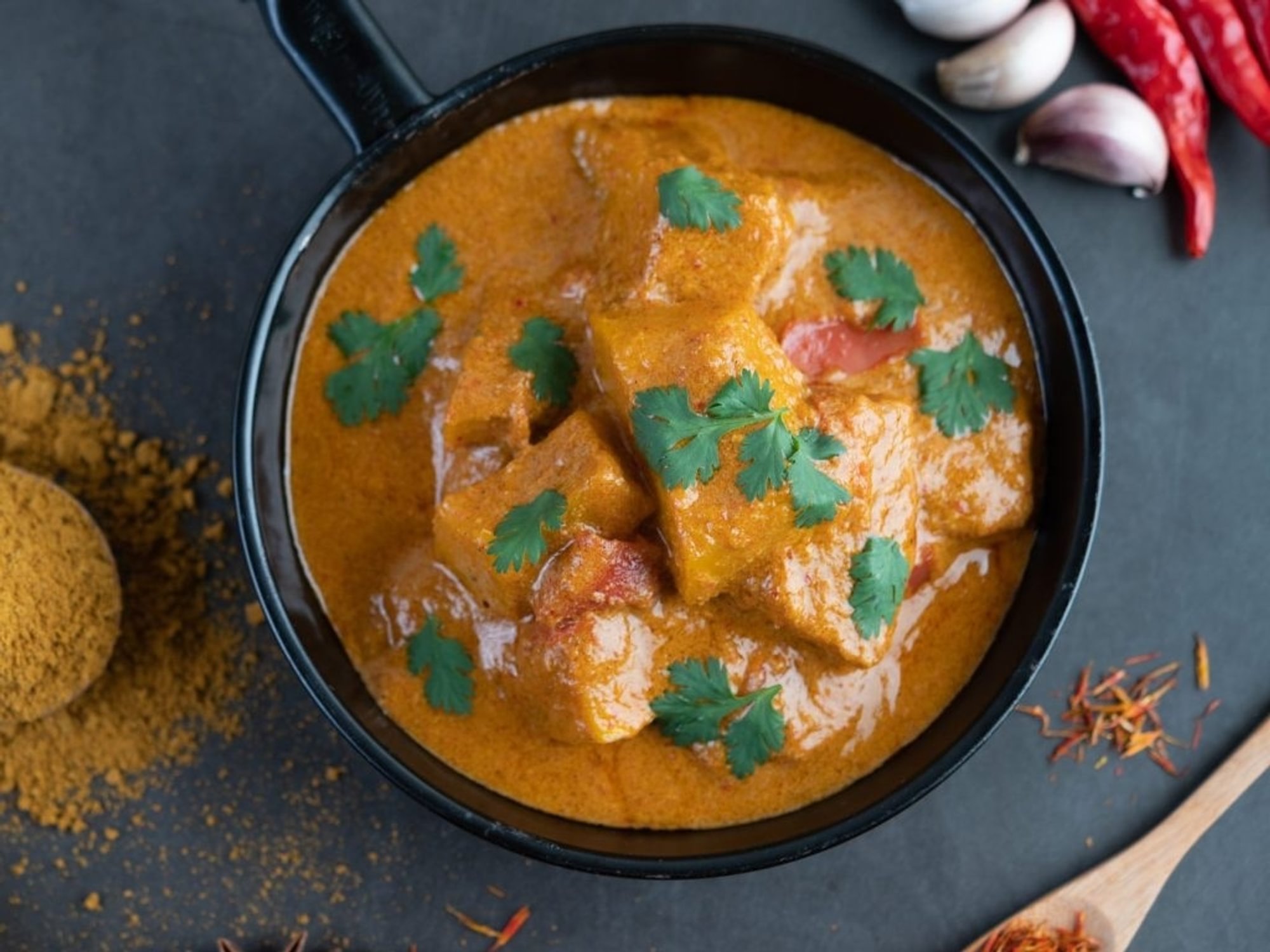 Tofu Dhaniya