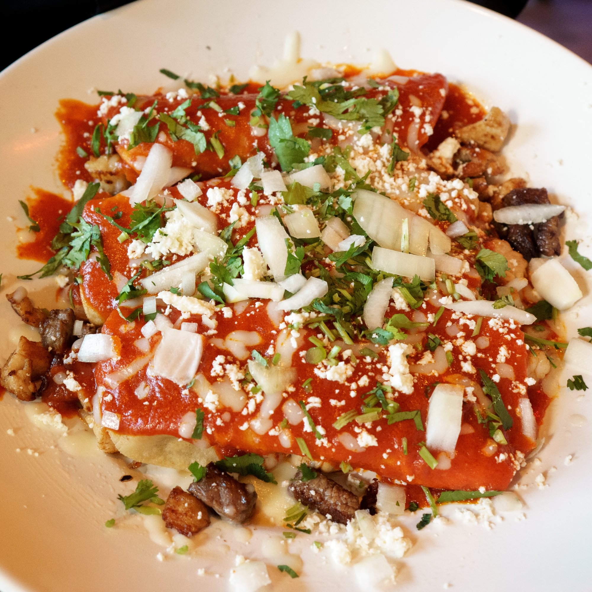 Enchiladas Mixtas