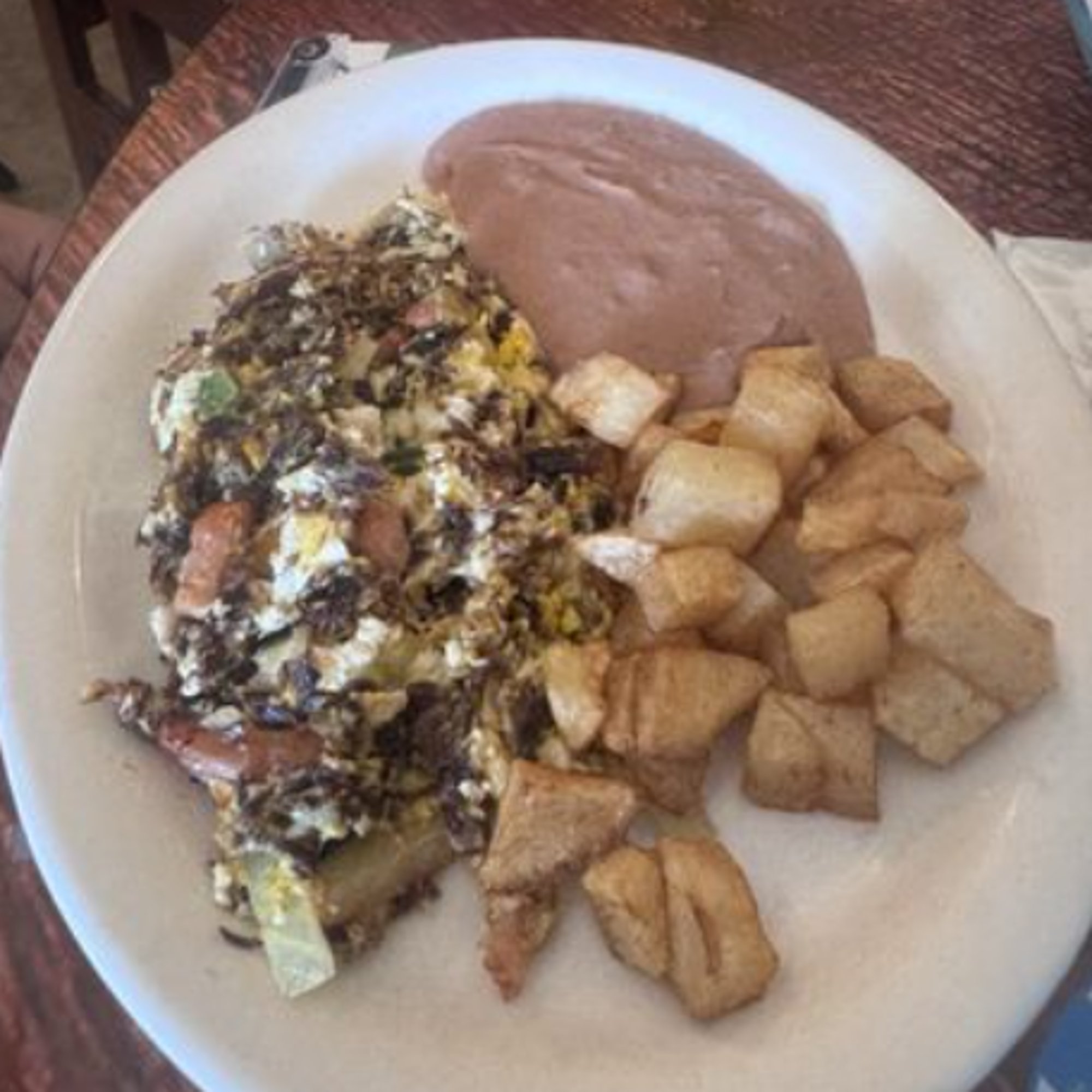 Machacado & Eggs Plate