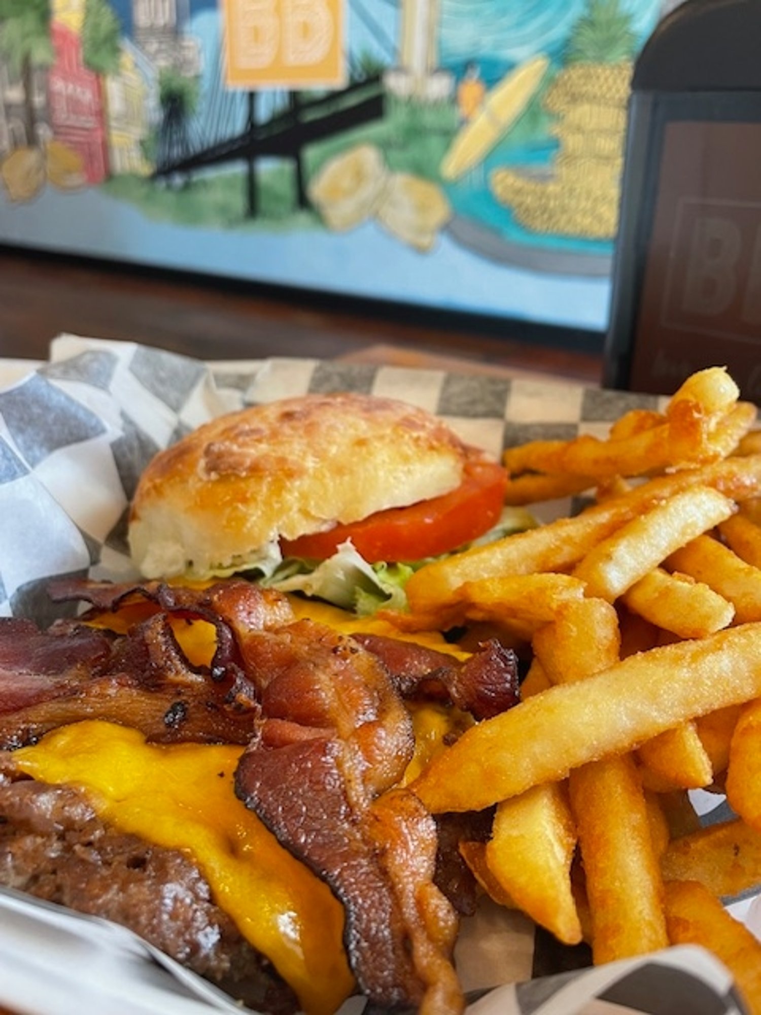 34. 1/3 lb Smash Burger W/Fries