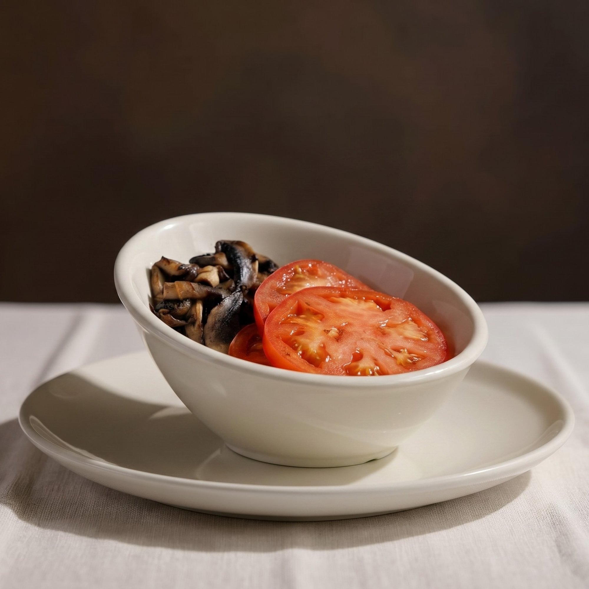 Grilled Tomatoes & Mushrooms