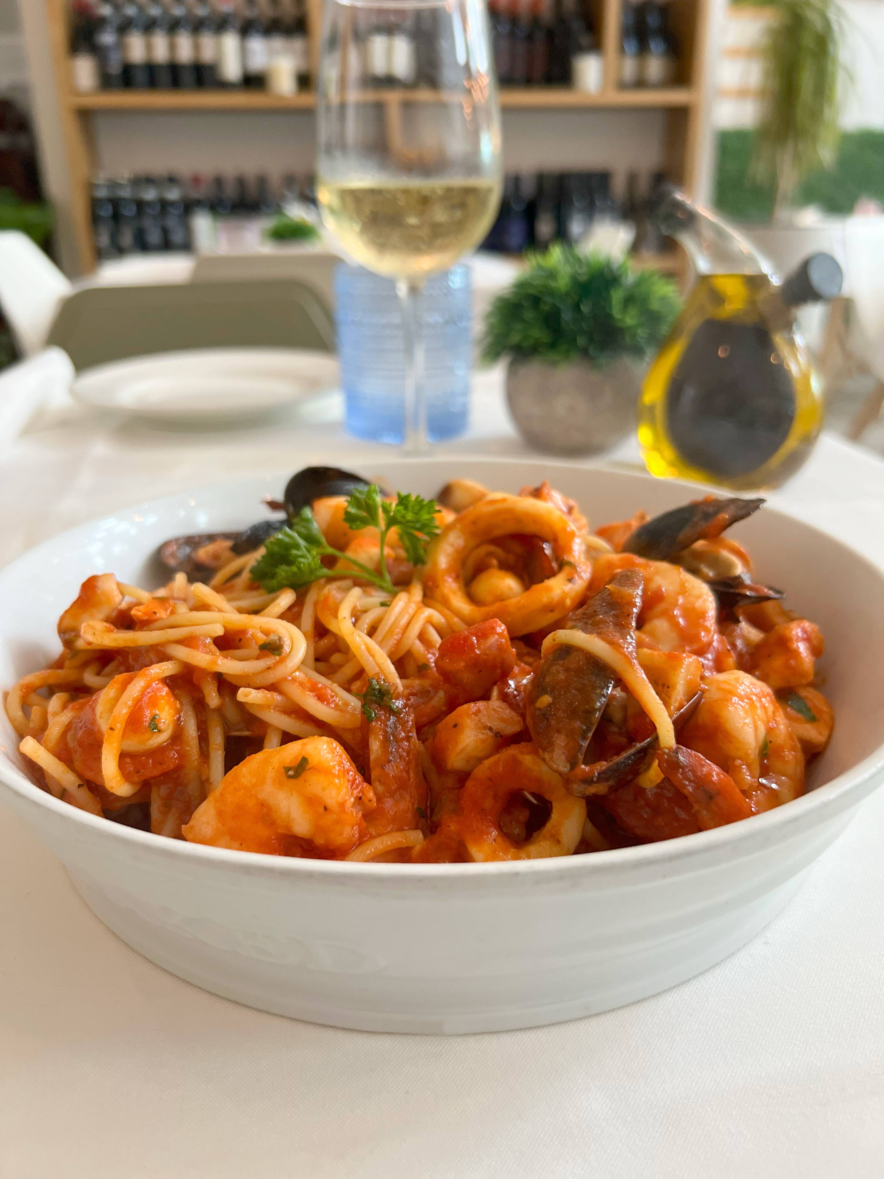 Spaghetti Seafood