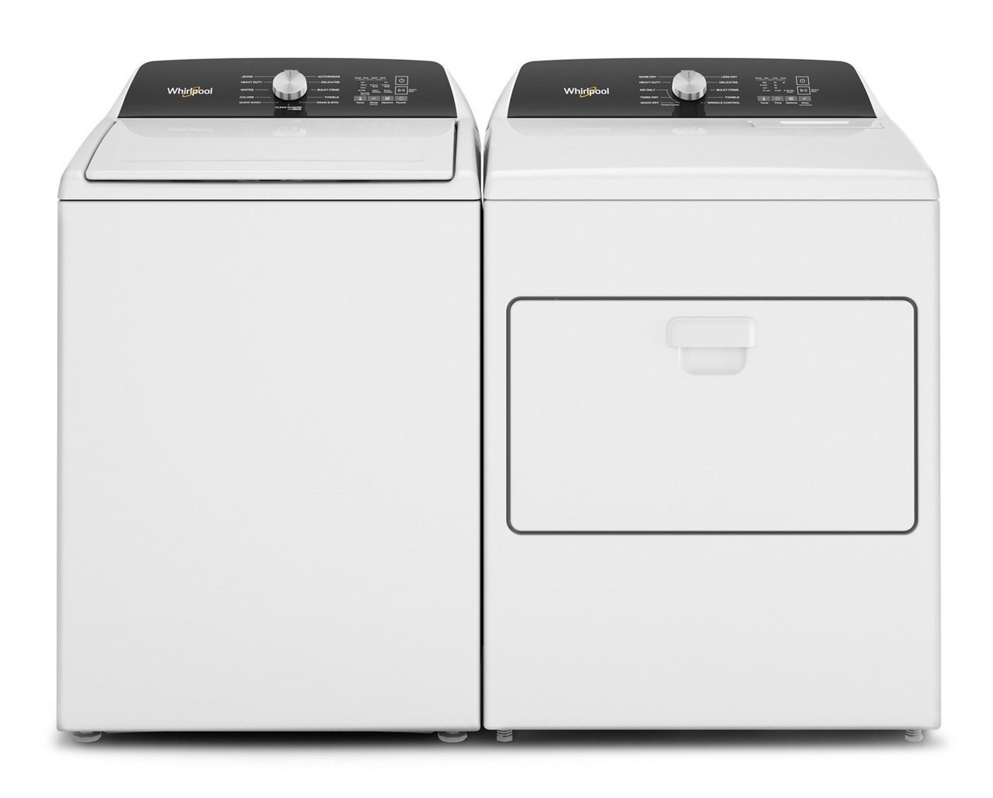 Whirlpool 4.5/7.0 TL Electric Laundry Pair - White