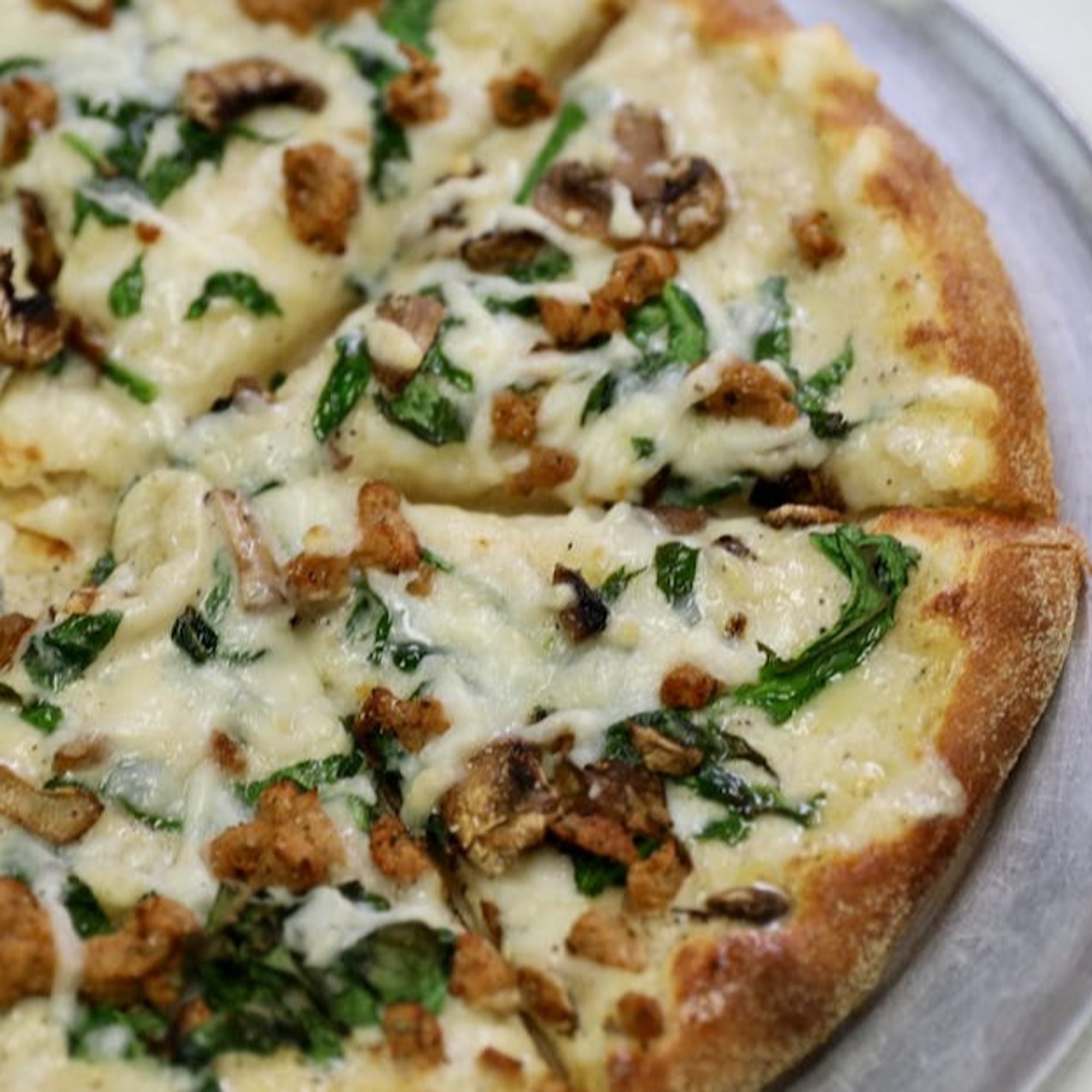 Chicken Alfredo Pizza (10")