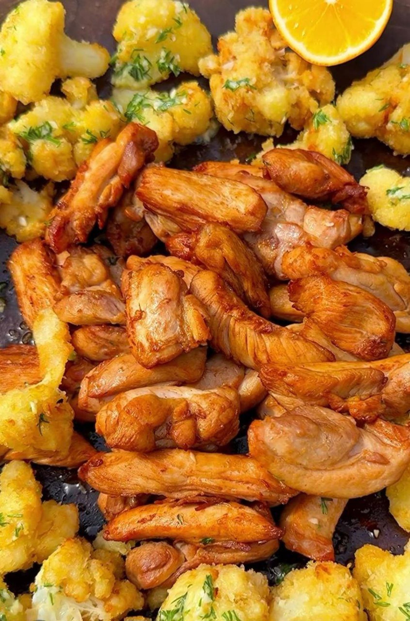 Eastern Chicken & Cauliflower Fry