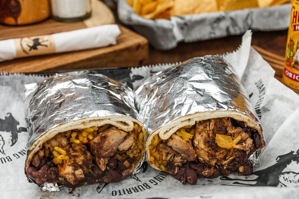 Jerk Chicken Burrito