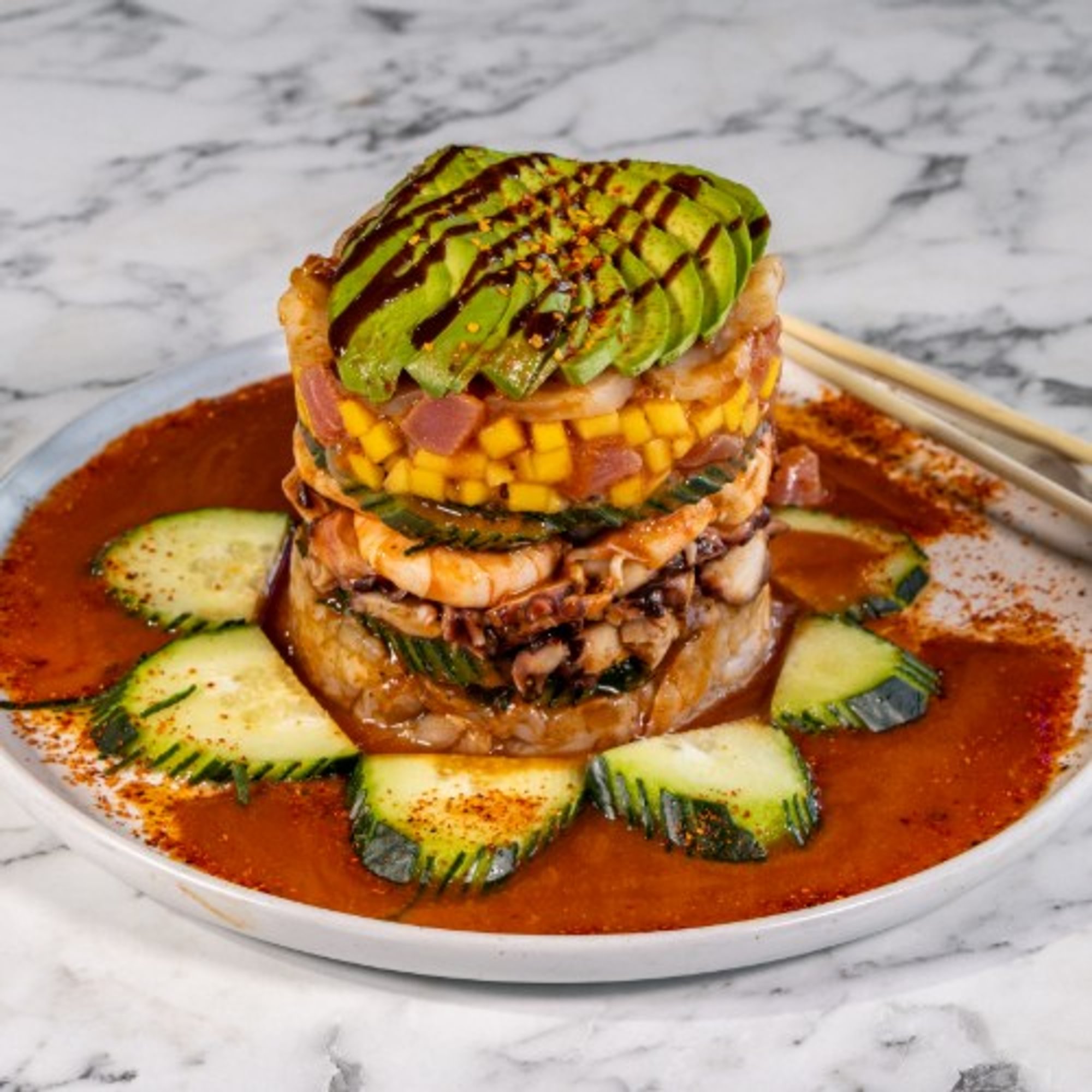 Tostada Tropical