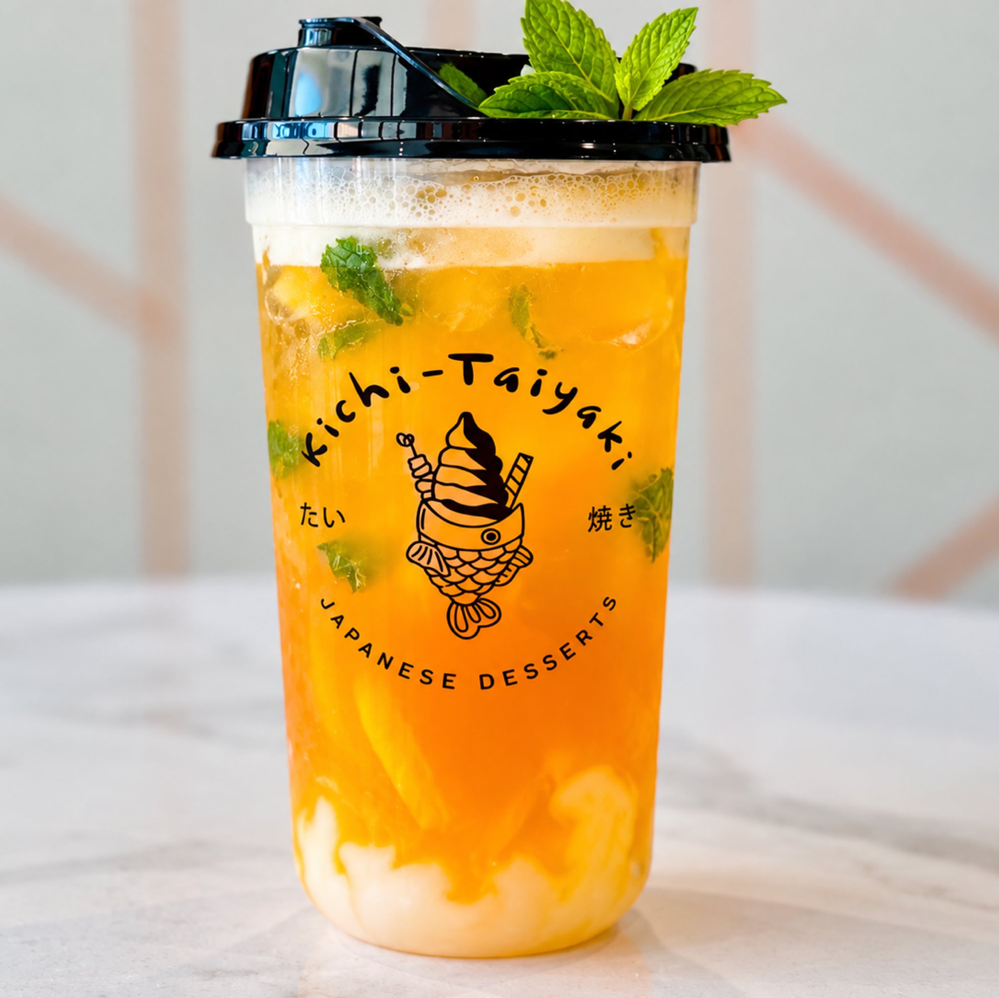 Peach Mojito (no alcohol)