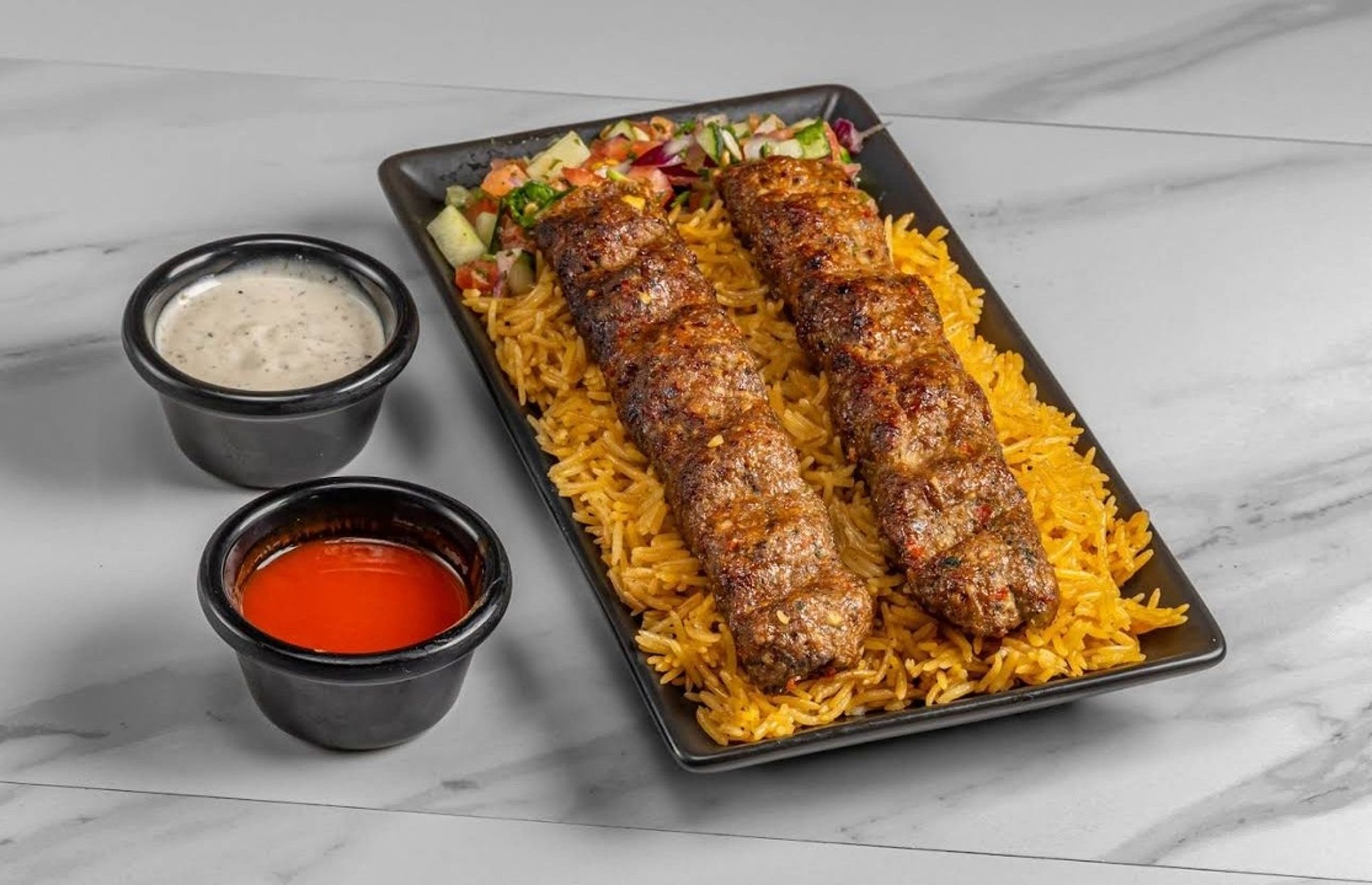 Lamb Kebab Platter