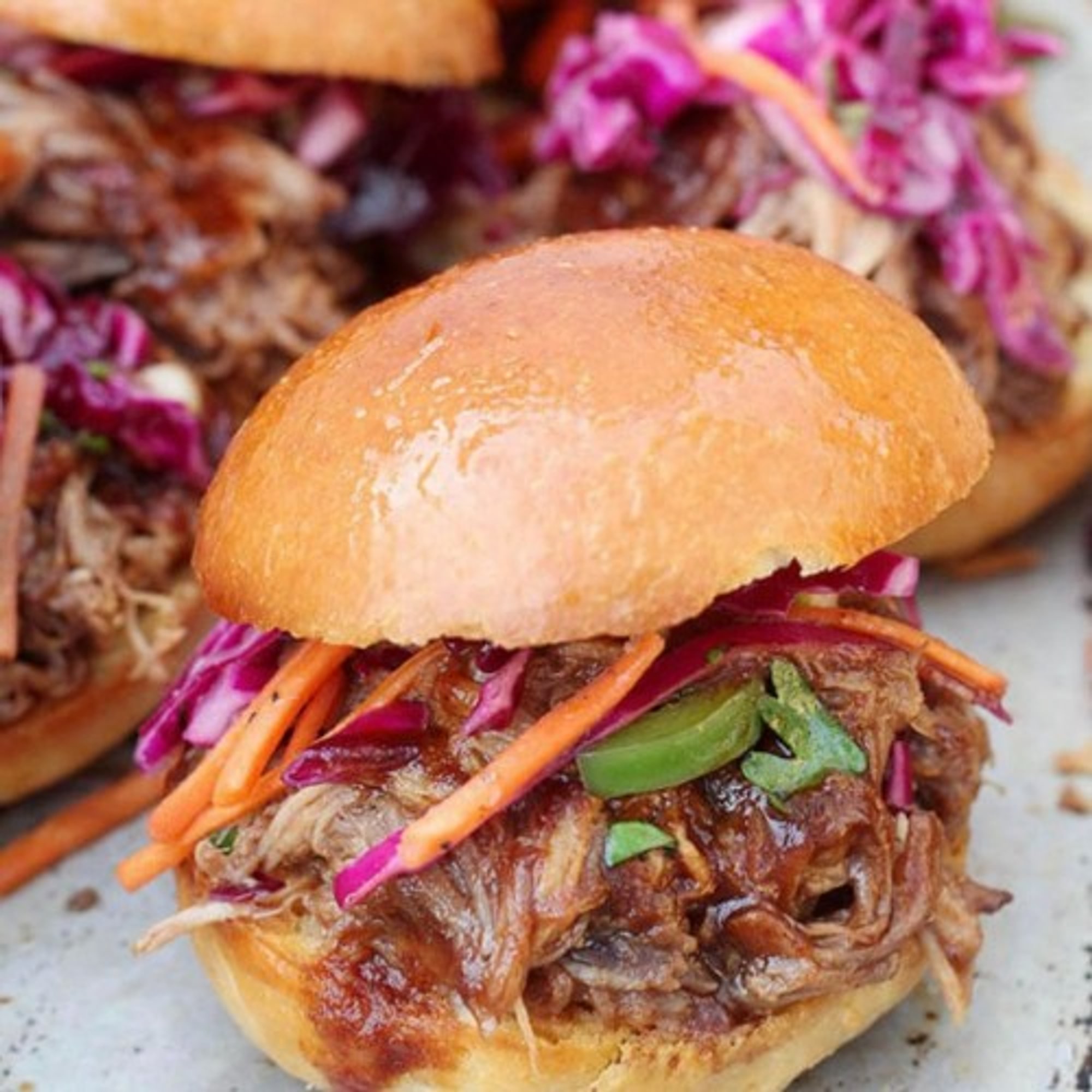 BBQ Kalua Pork Sliders