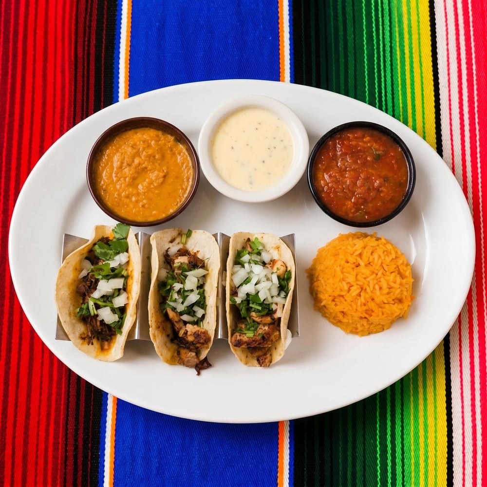 L4 Tacos, Rice, & Beans