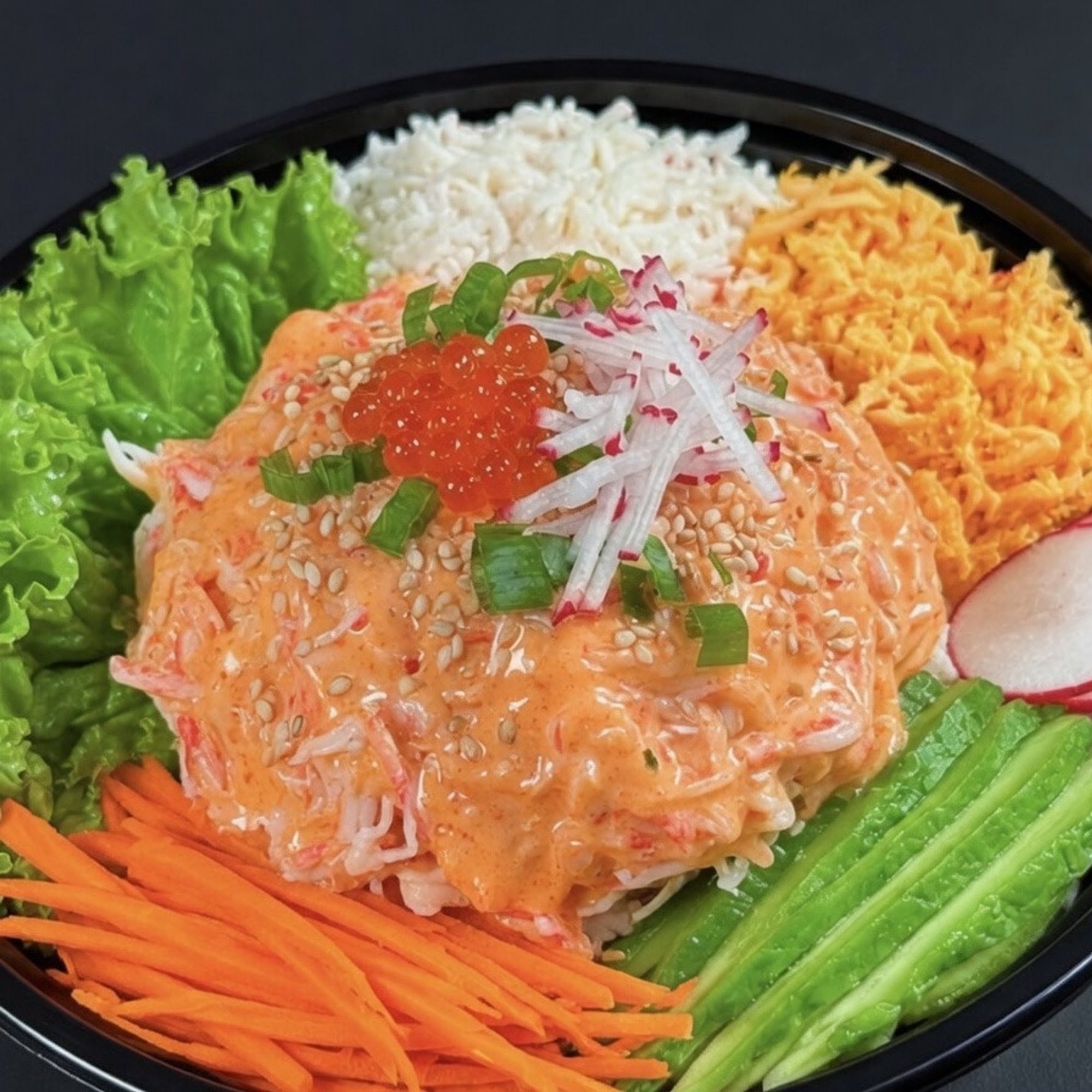 Spicy Cali Poke Bowl