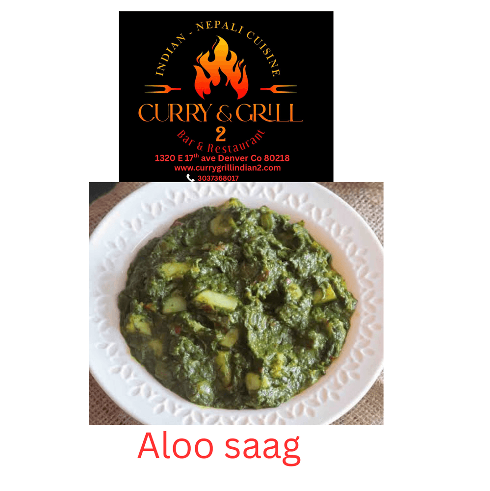 Aloo Saag (potato)