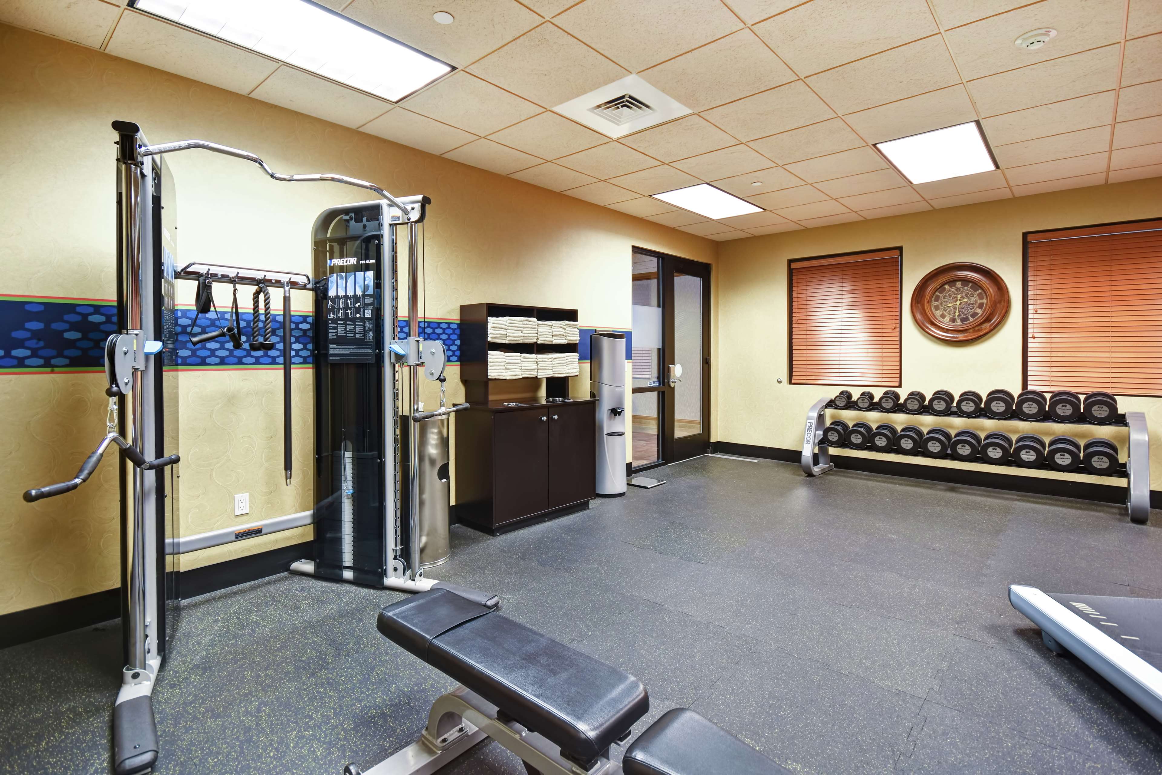 Health club  fitness center  gym