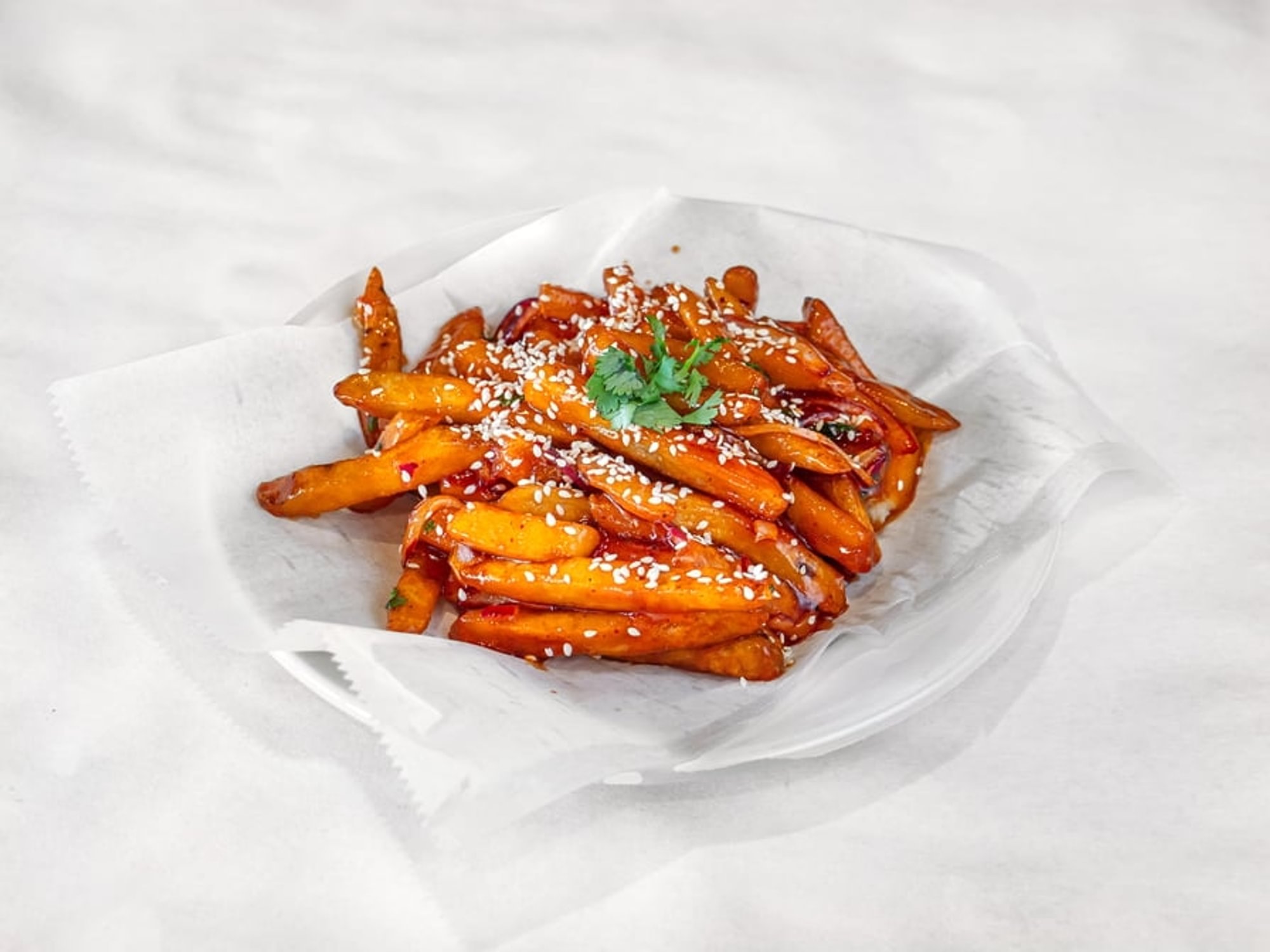 HONEY CHILI POTATO