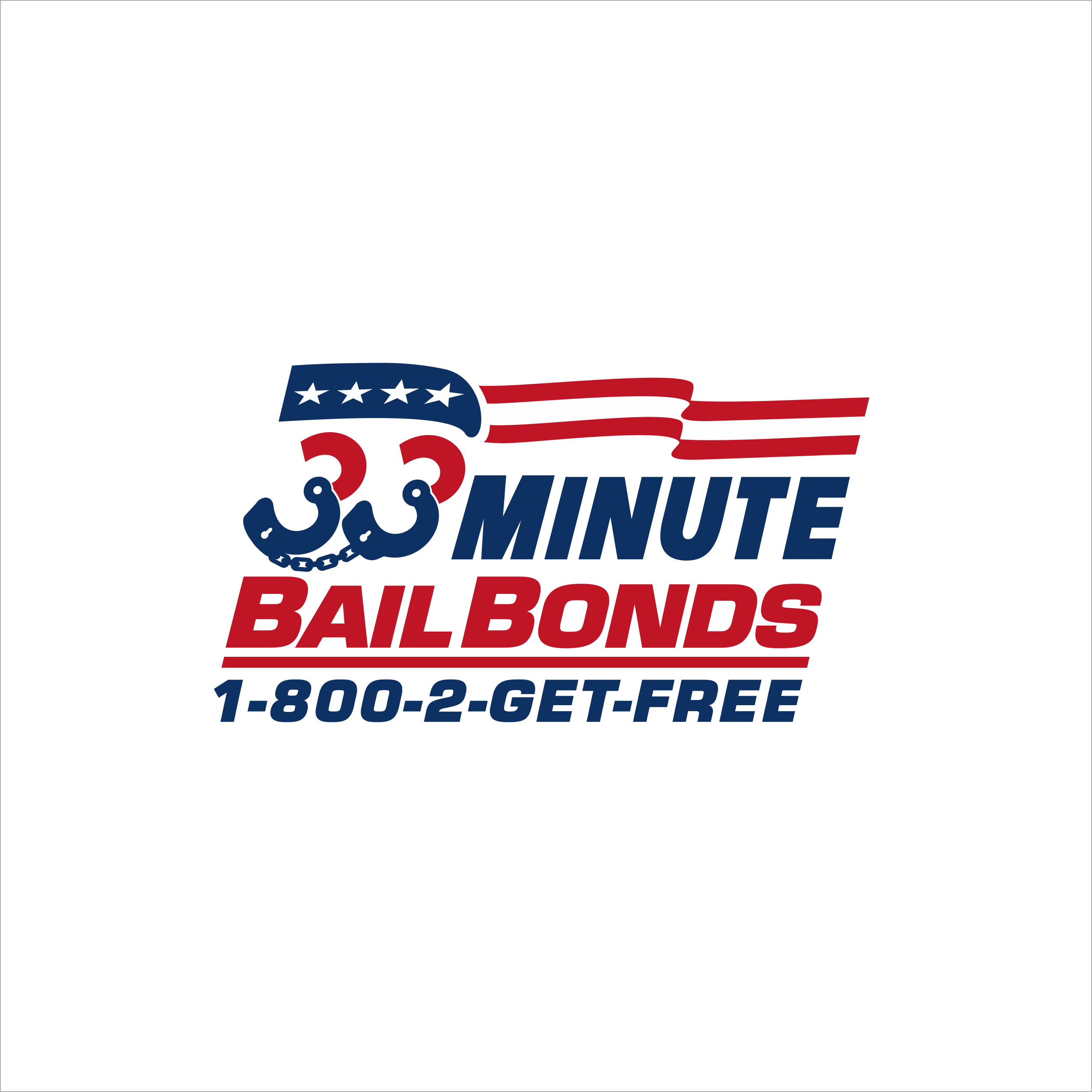 33 Minute Bail Bonds Logo