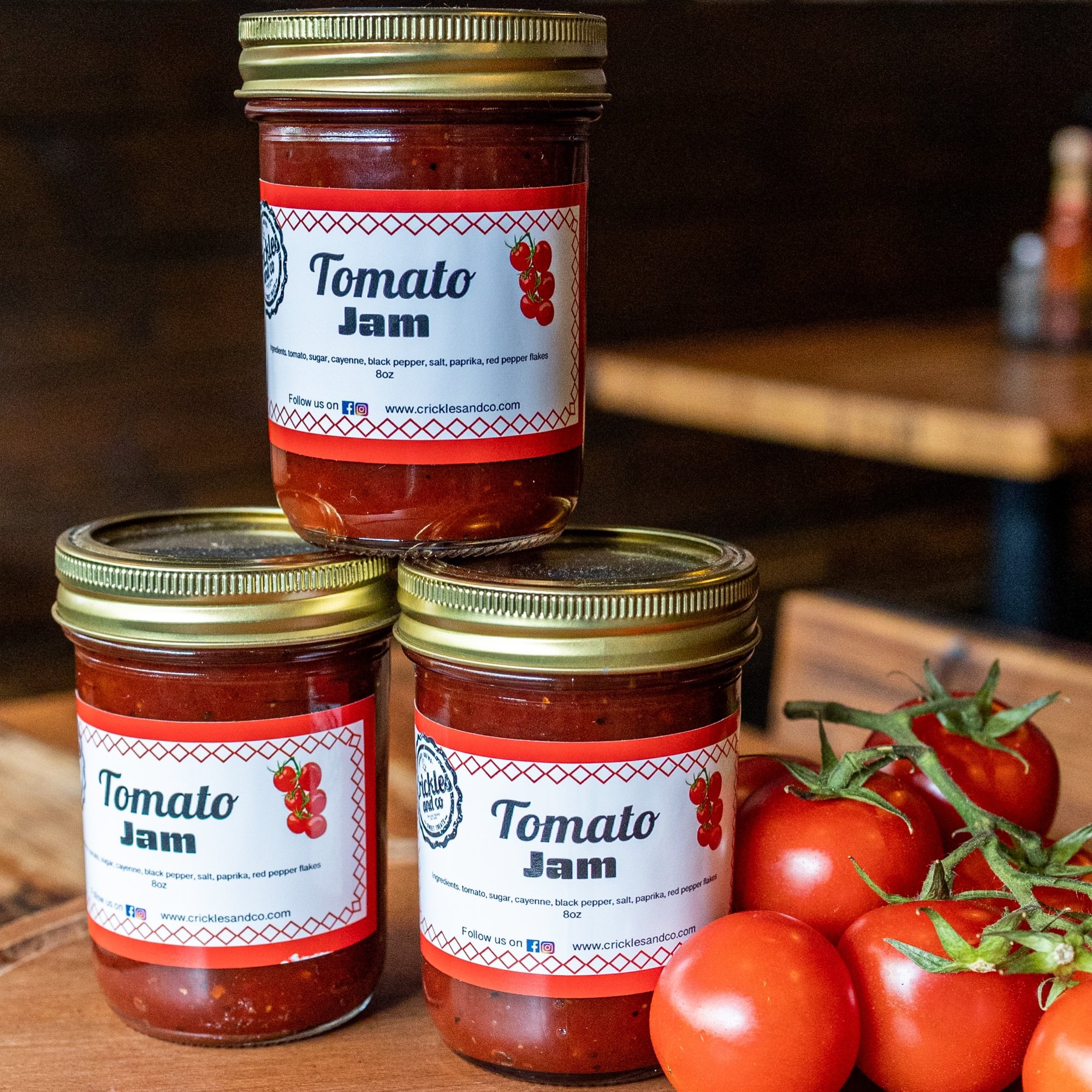 Crickles Spicy Tomato Jam