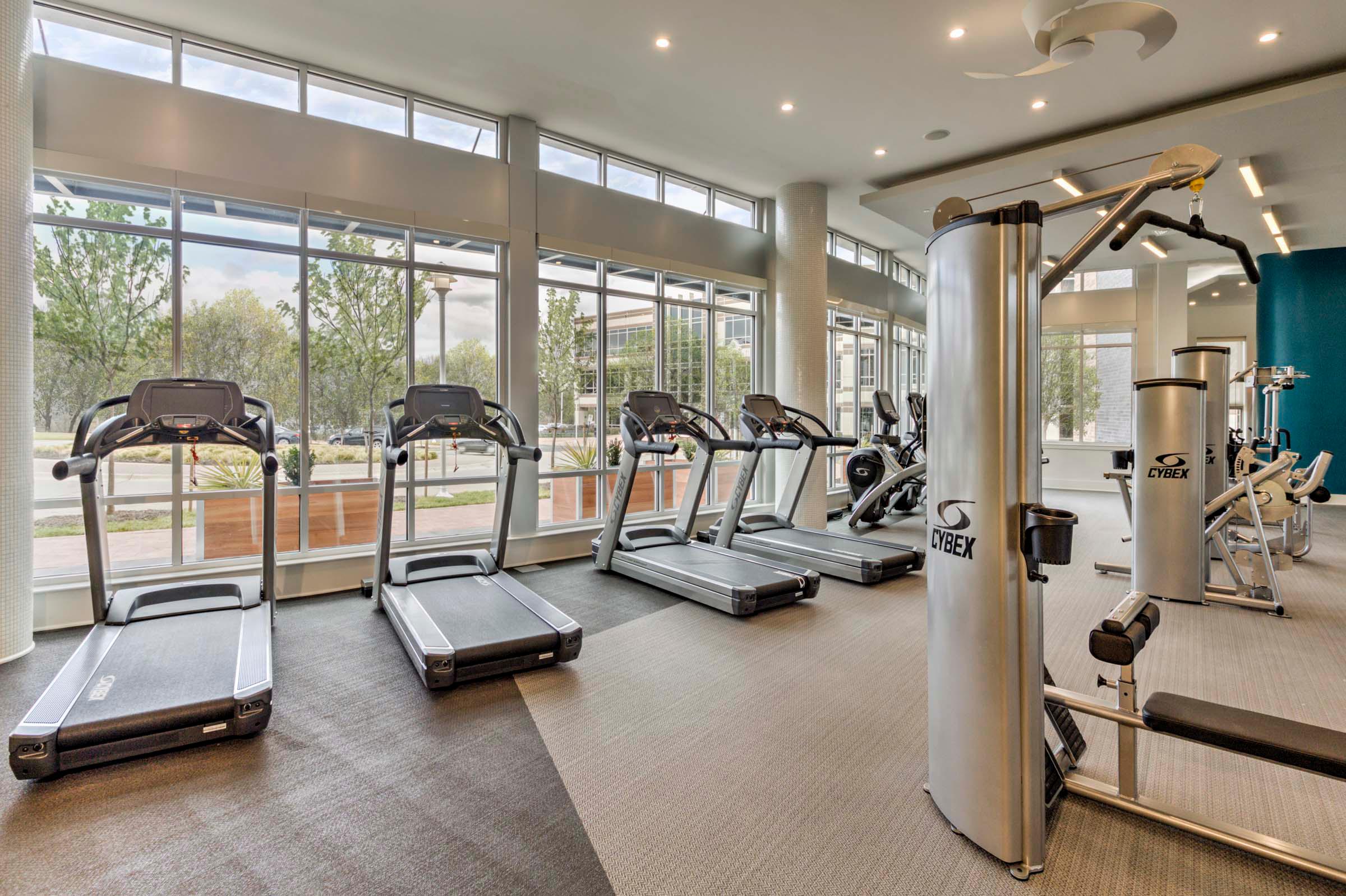 Fitness center cardio