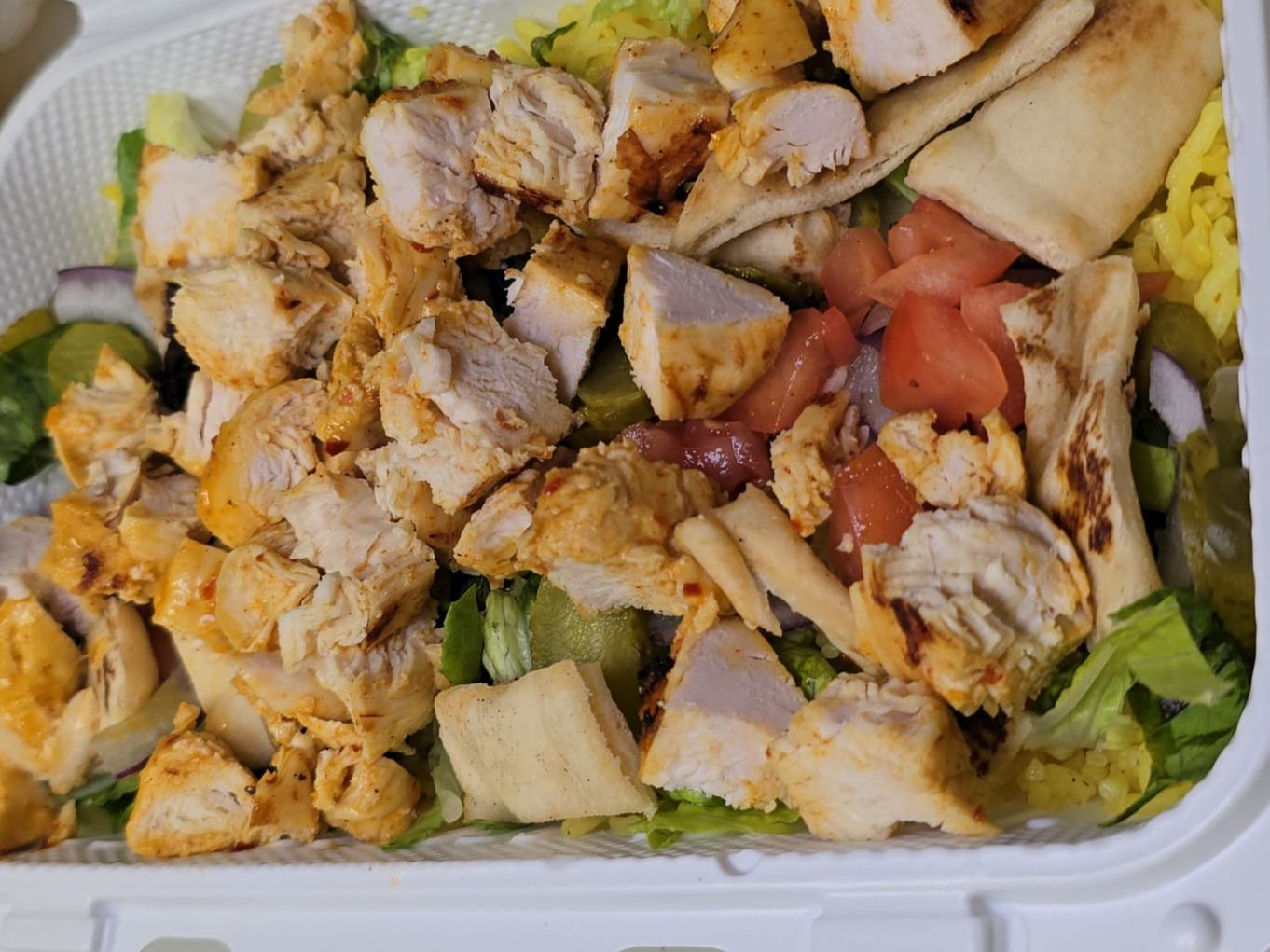 Lunch Chicken Combo