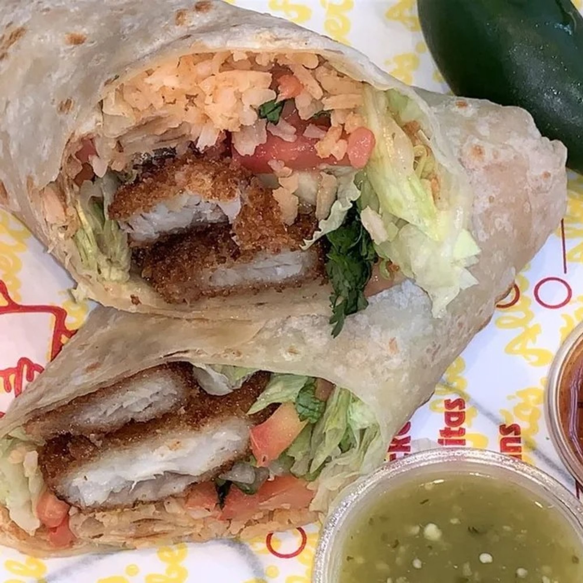 Fish Burrito
