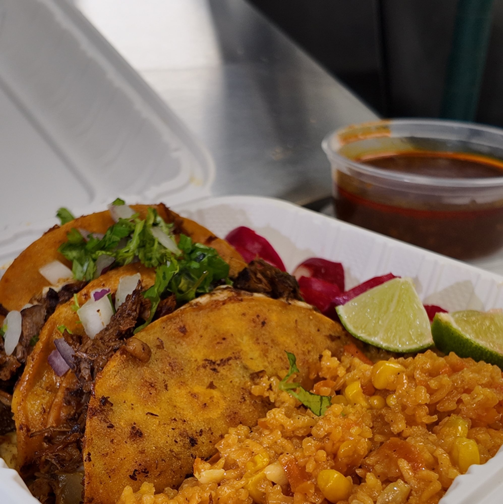 Chicken Birria Tacos